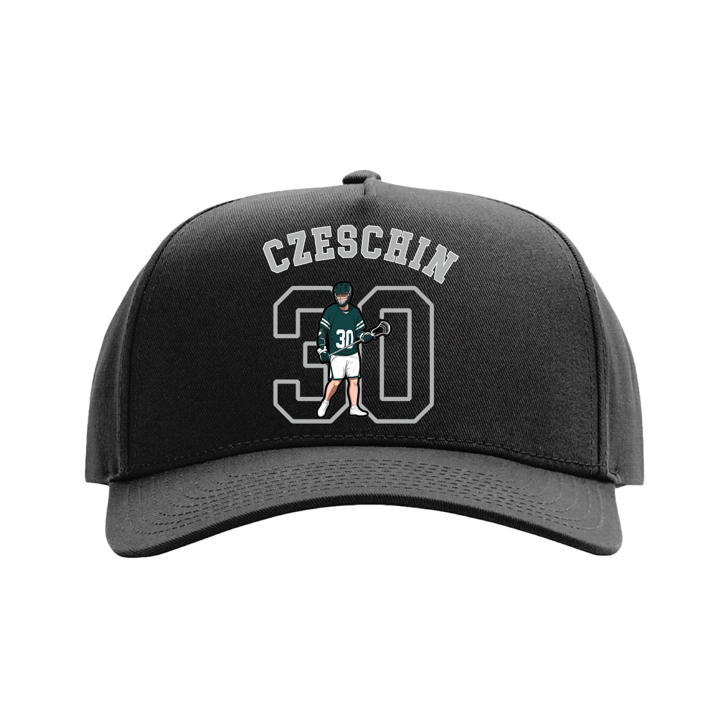 Full Fabric Five-Panel Champ Cap