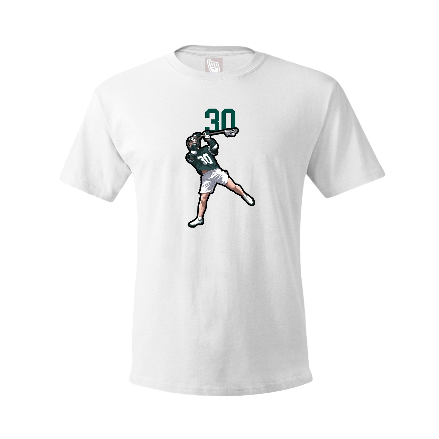 Tee — Number Top in White