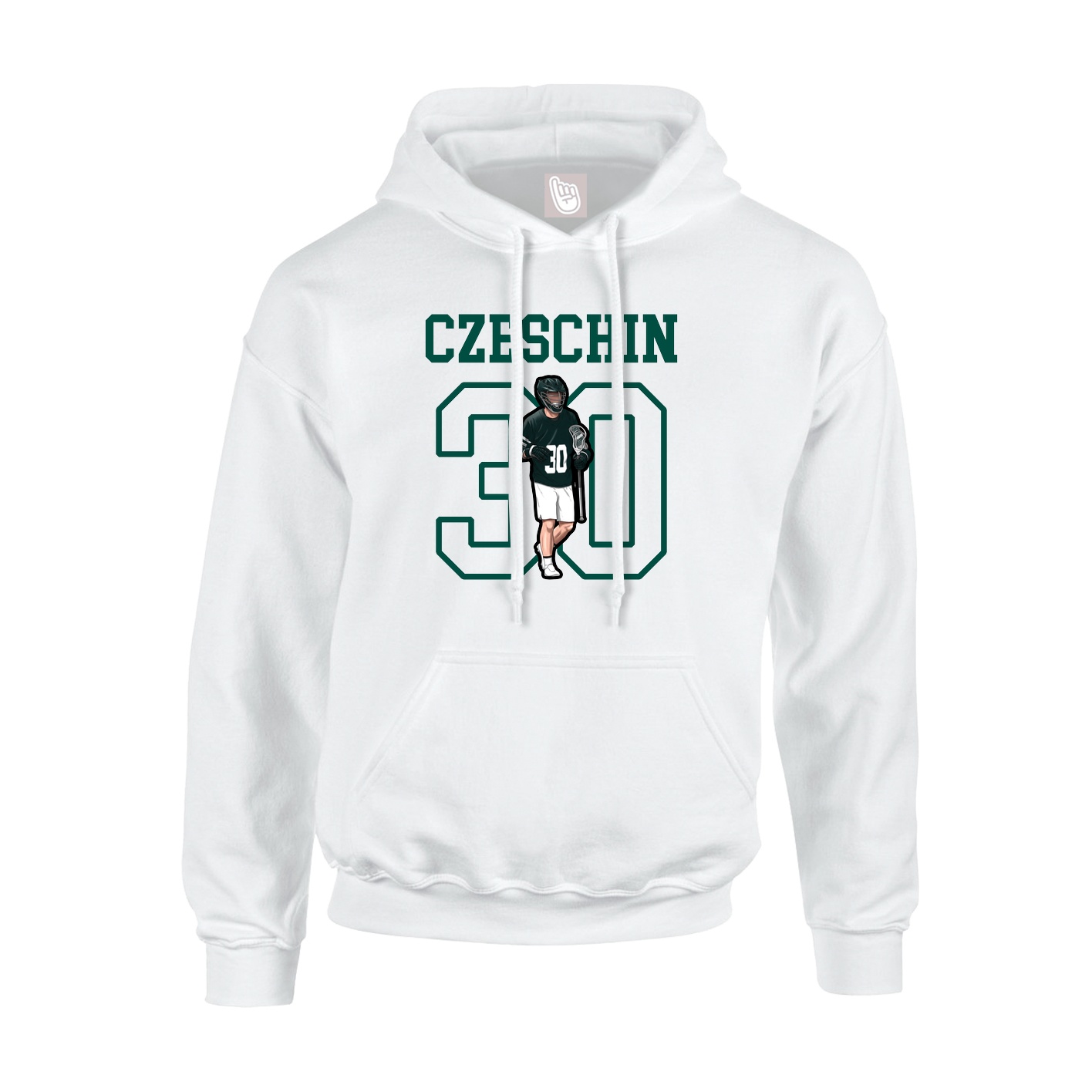 Youth Hoodie — Shirsey in White