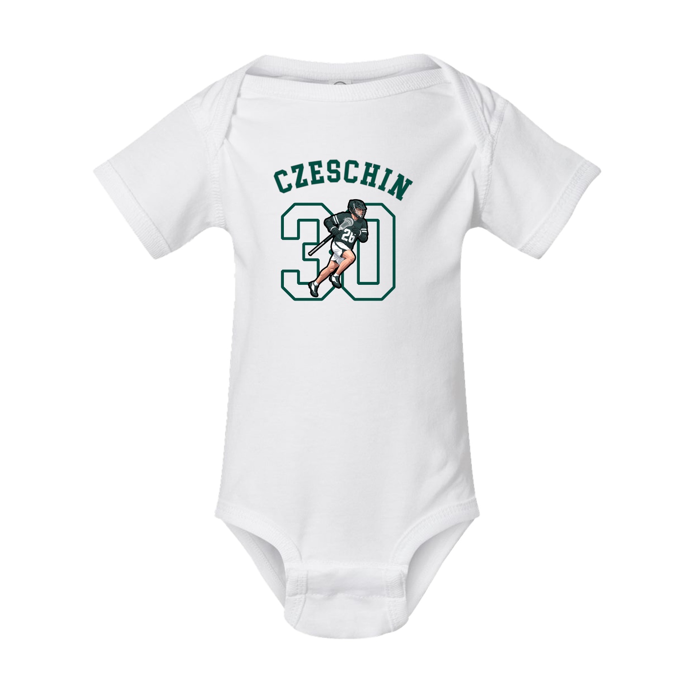 Baby Onesie — Shirsey Arch in White