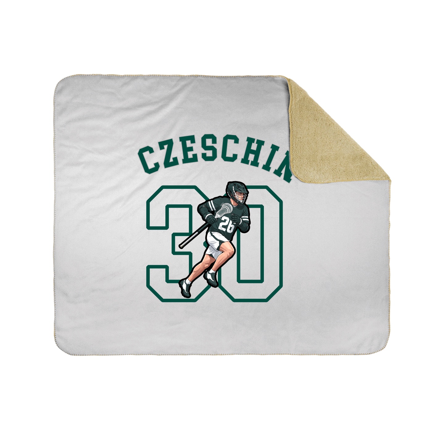 Throw Blanket — Shirsey Arch in White