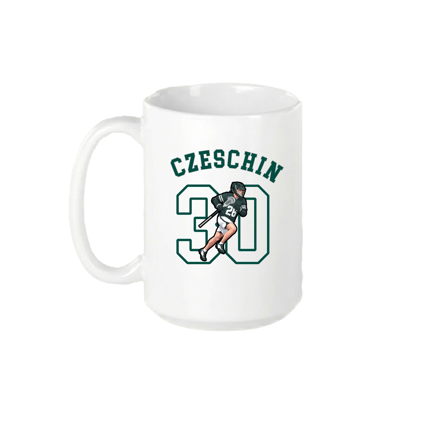 15oz Coffee Mug — Shirsey Arch in White