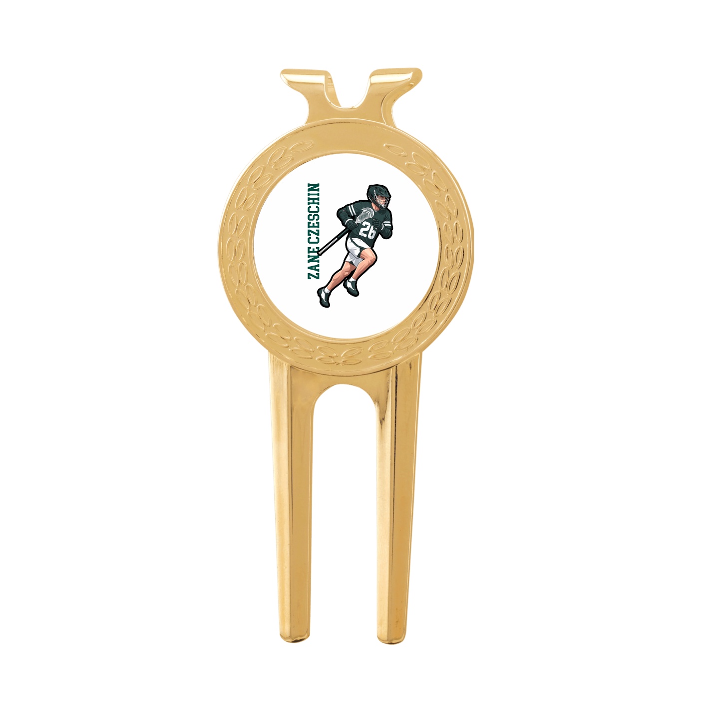 Divot Tool with Ball Marker — Name Vertical in Classic