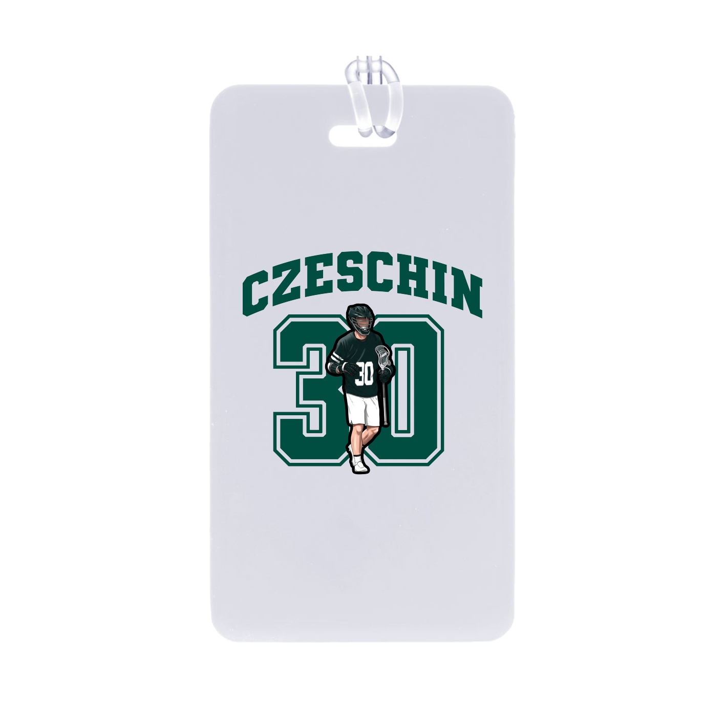 Bag Tag — Number in Classic