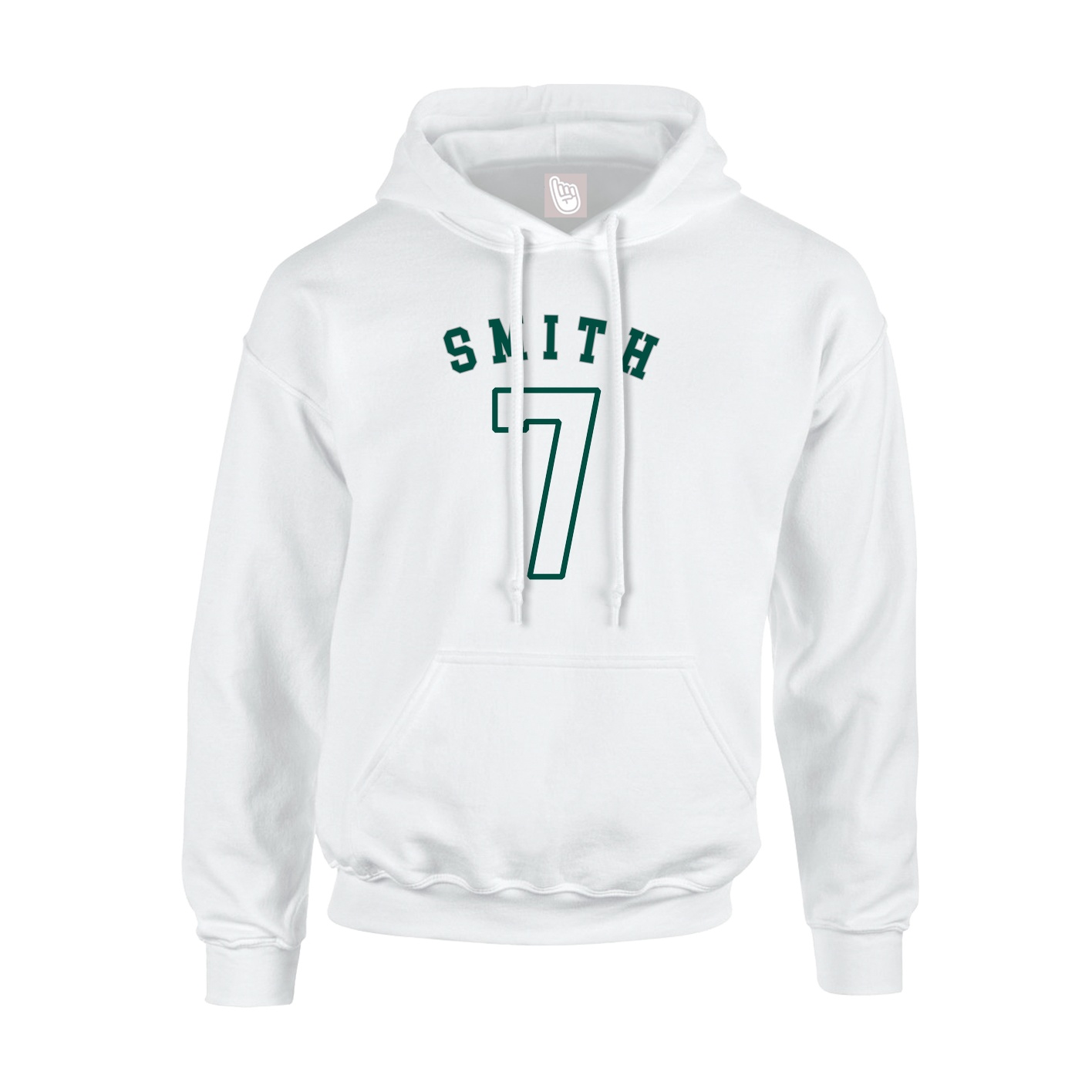 Hoodie — Shirsey Arch in White