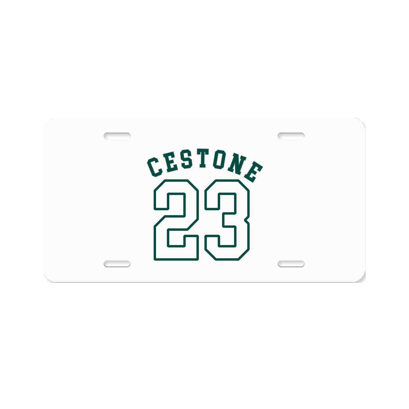 License Plate — Shirsey Arch in Classic
