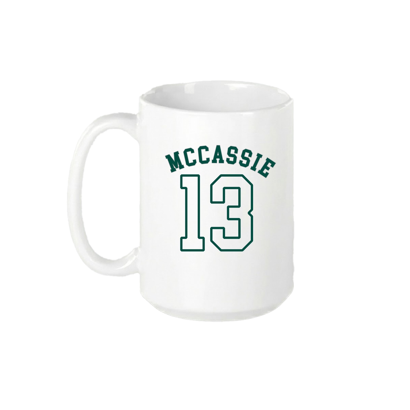 15oz Coffee Mug — Shirsey Arch in White
