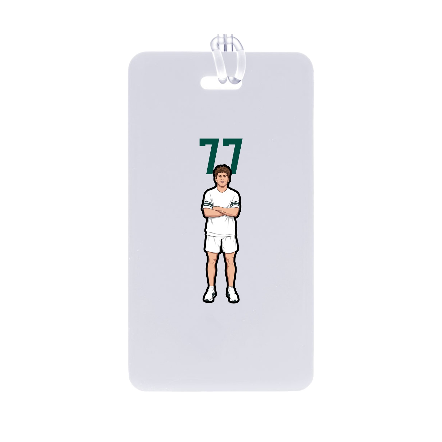 Bag Tag — Number Top in Classic