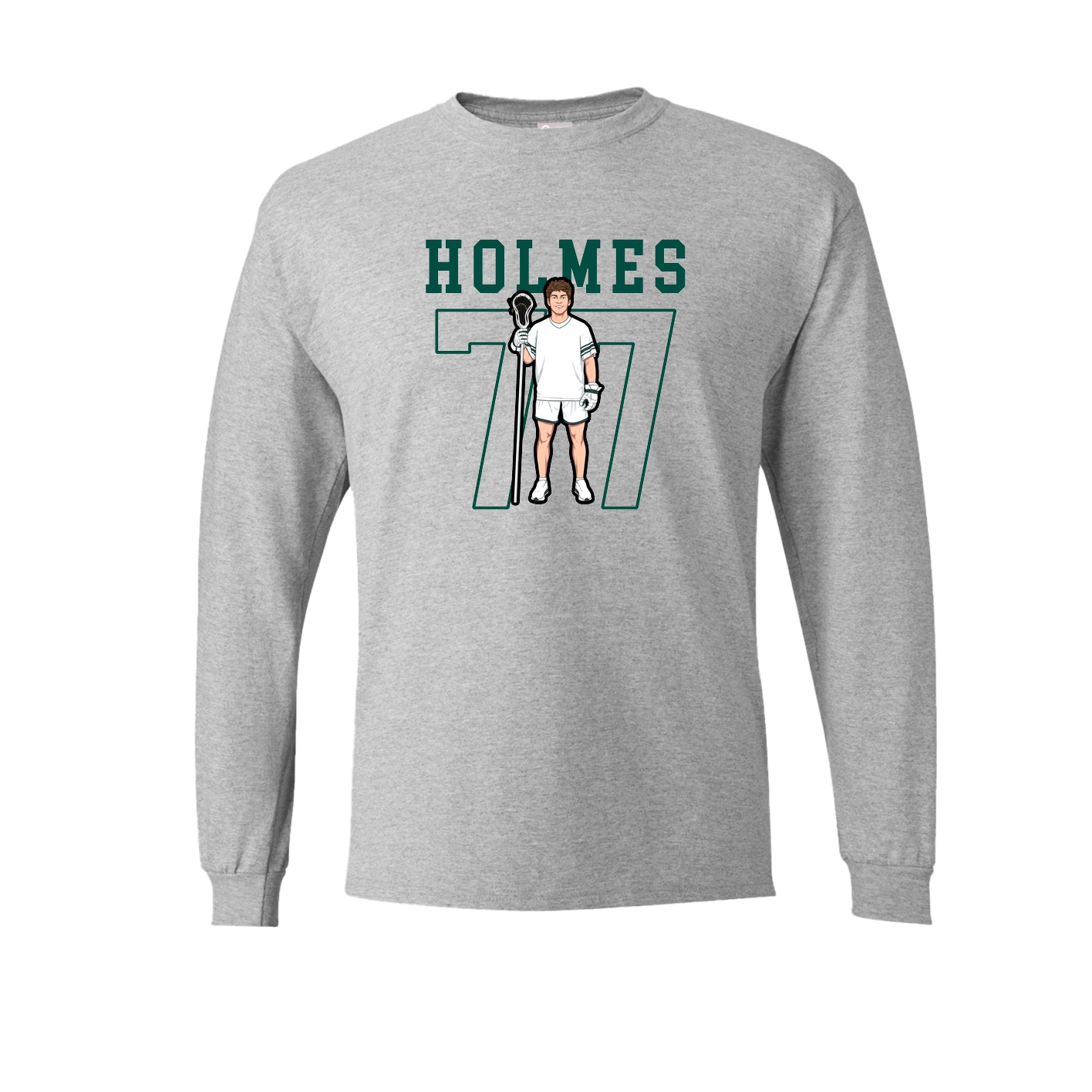 Long Sleeve Tee — Shirsey in Grey