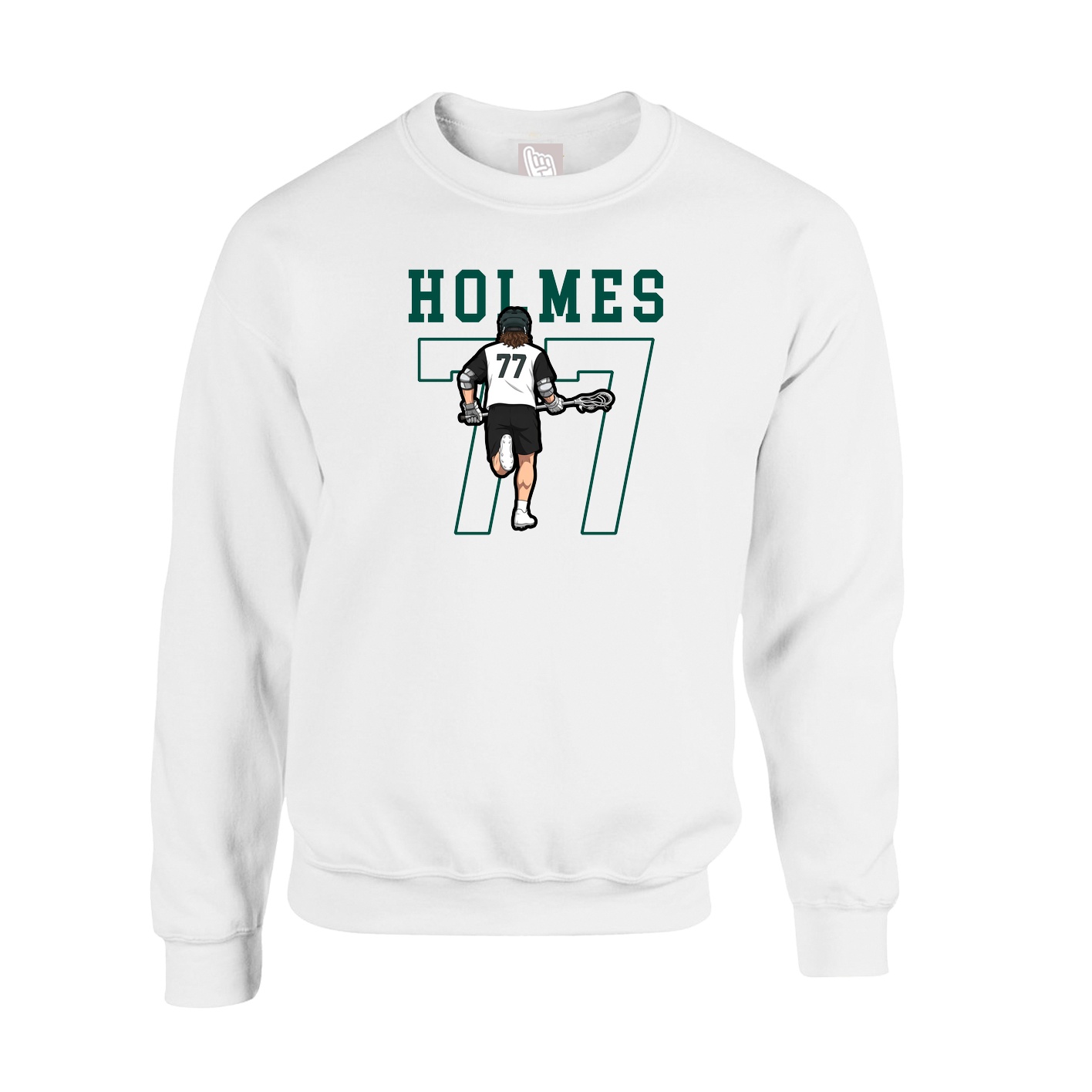 Fleece Crew — Shirsey in White
