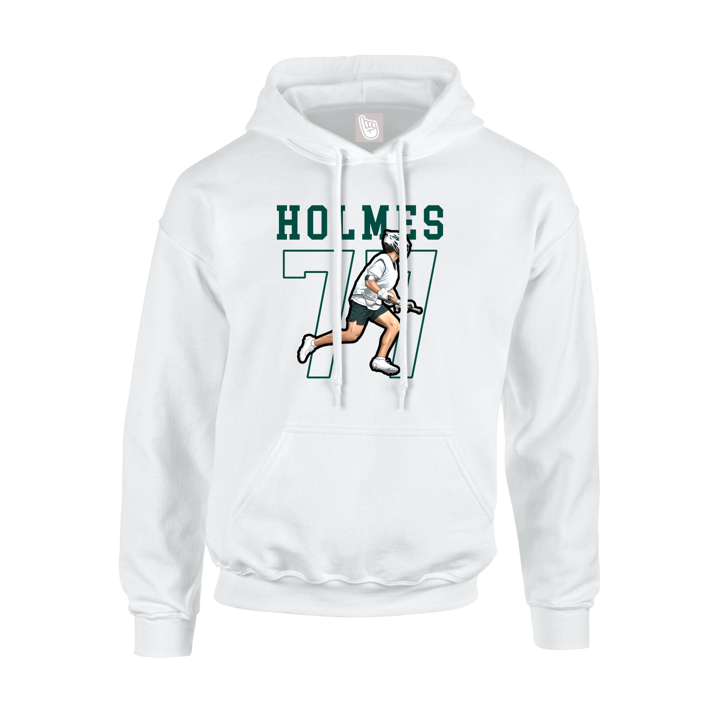 Hoodie — Shirsey in White