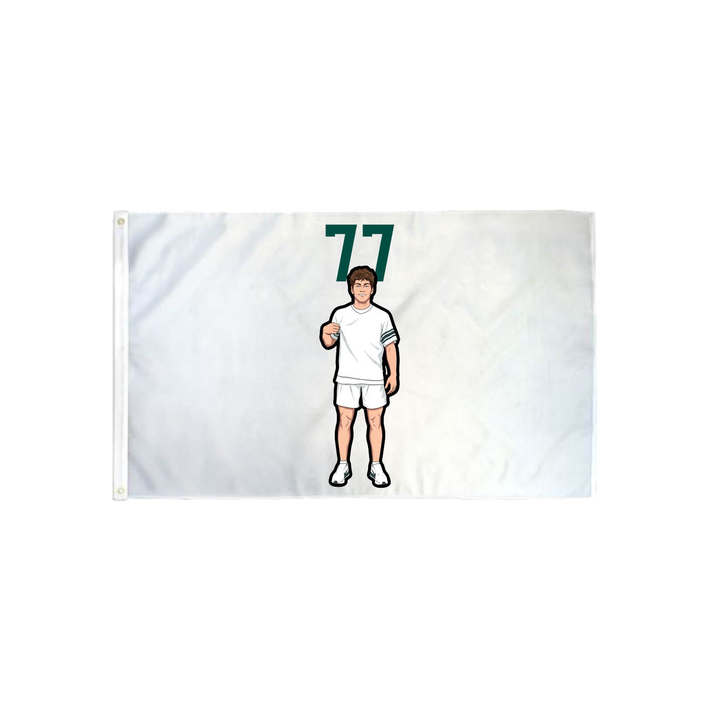 3x5 Flag — Number Top in Classic
