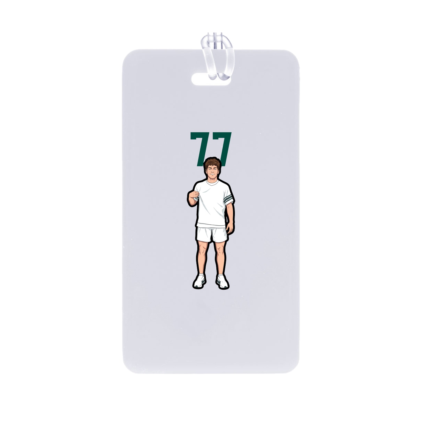 Bag Tag — Number Top in Classic