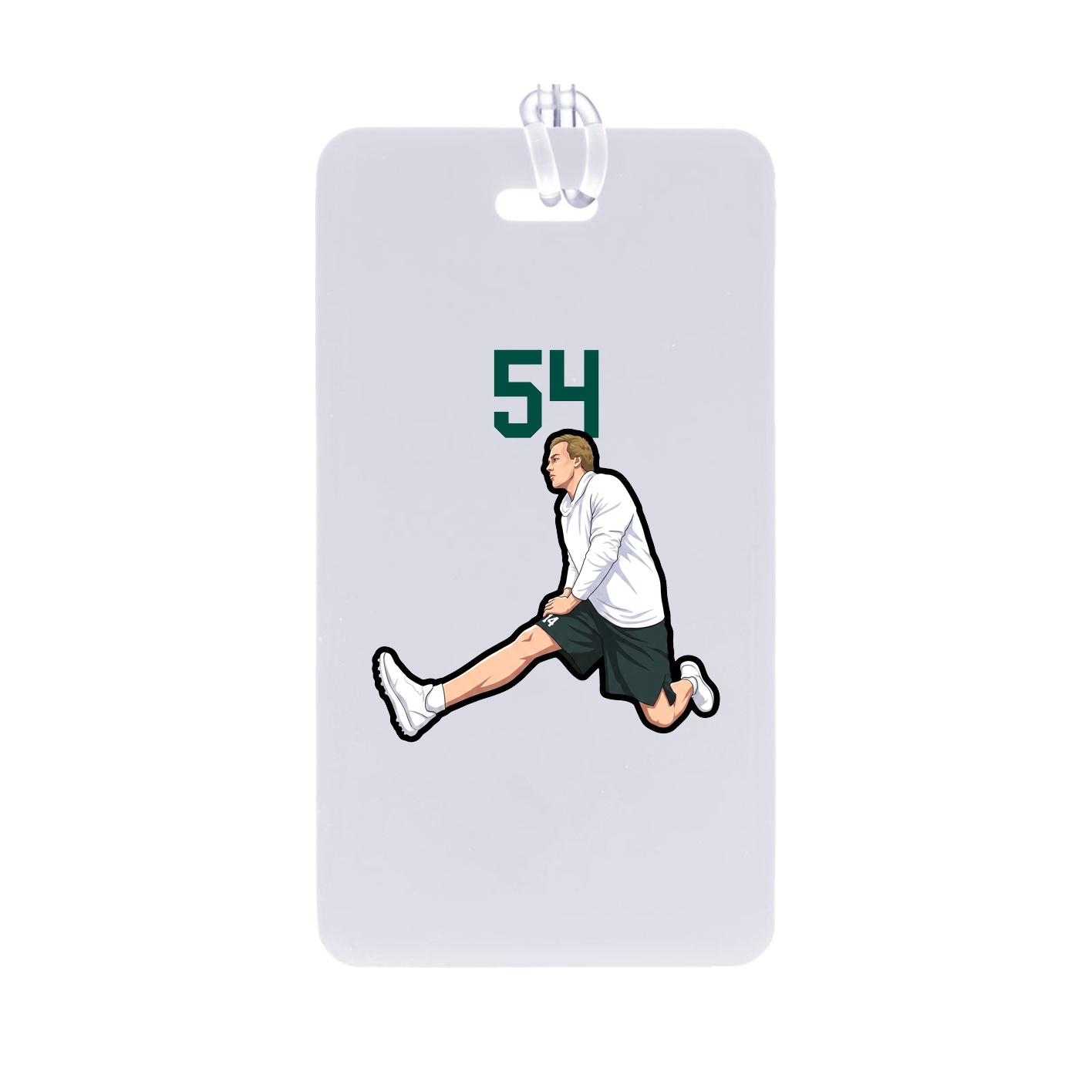 Bag Tag — Number Top in Classic