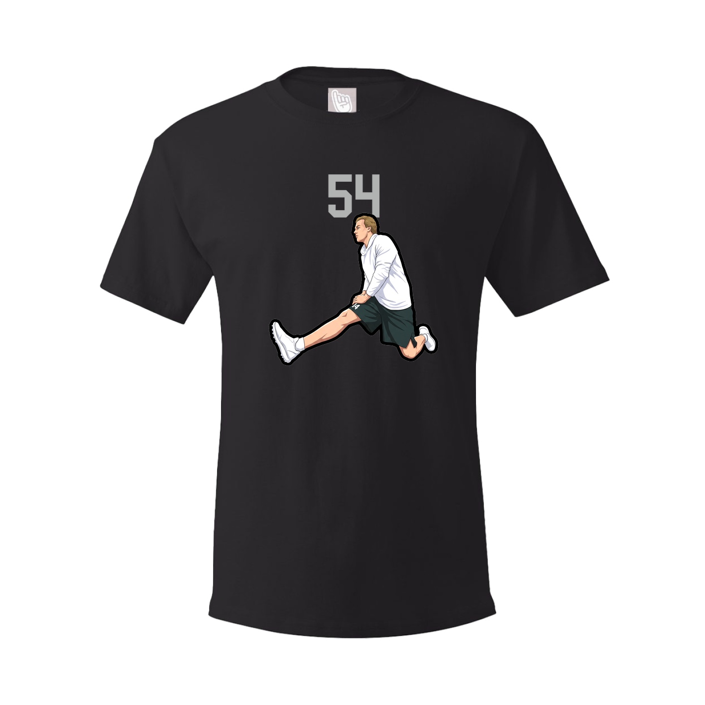 Tee — Number Top in Black