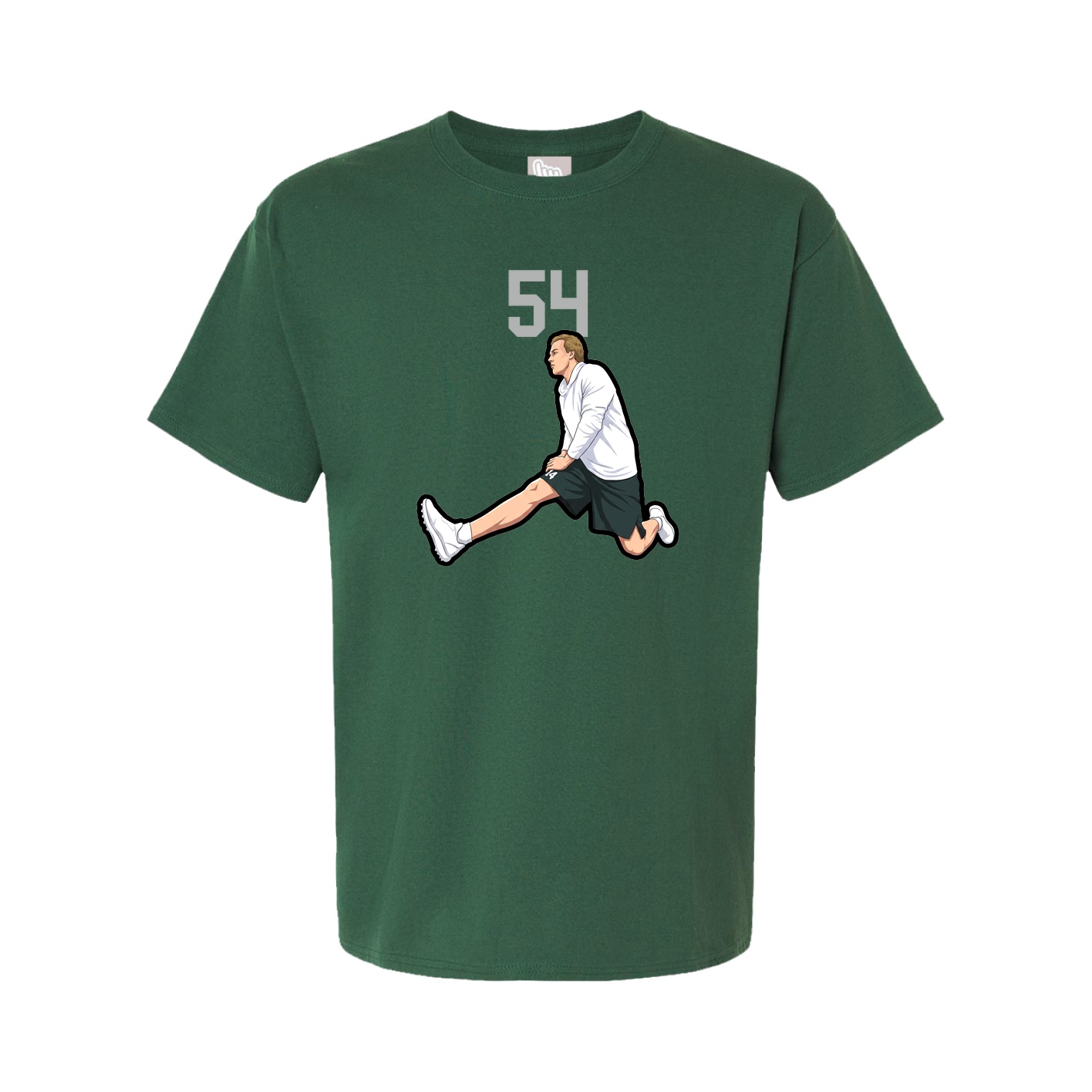 Tee — Number Top in Green