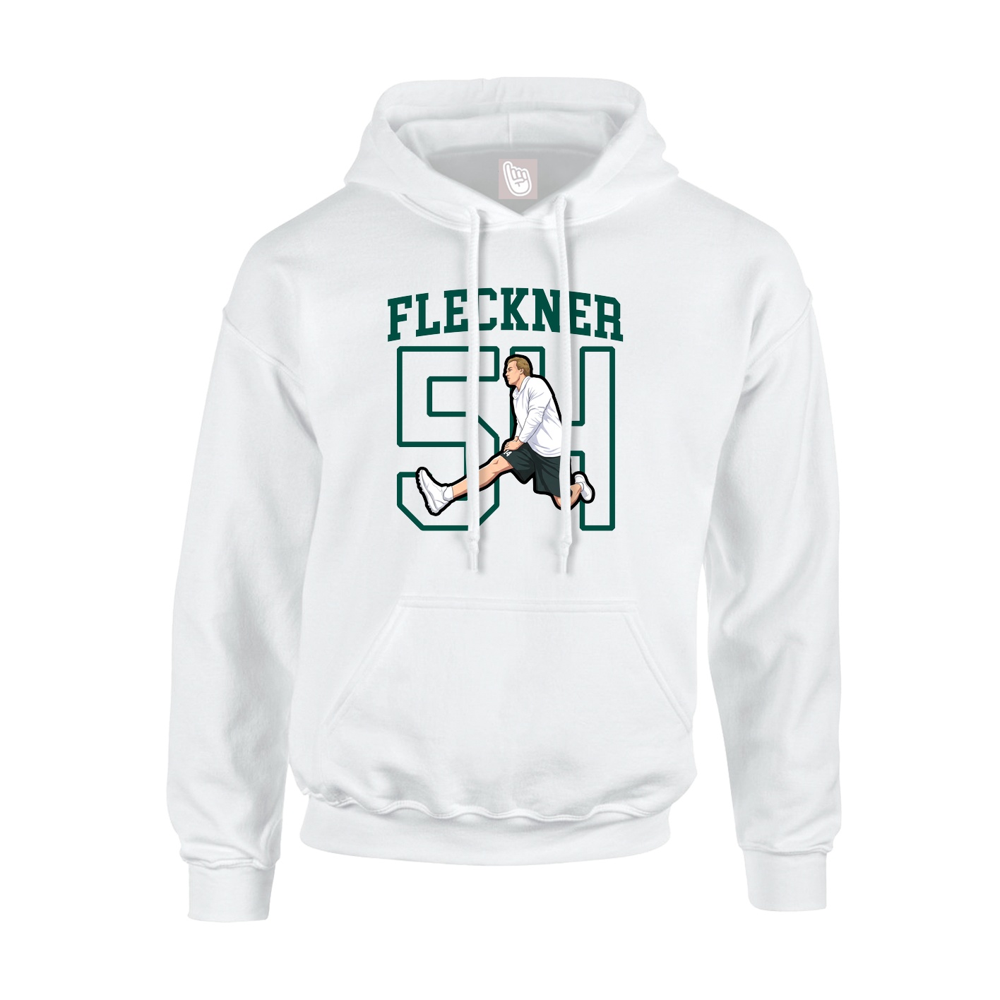 Hoodie — Shirsey in White