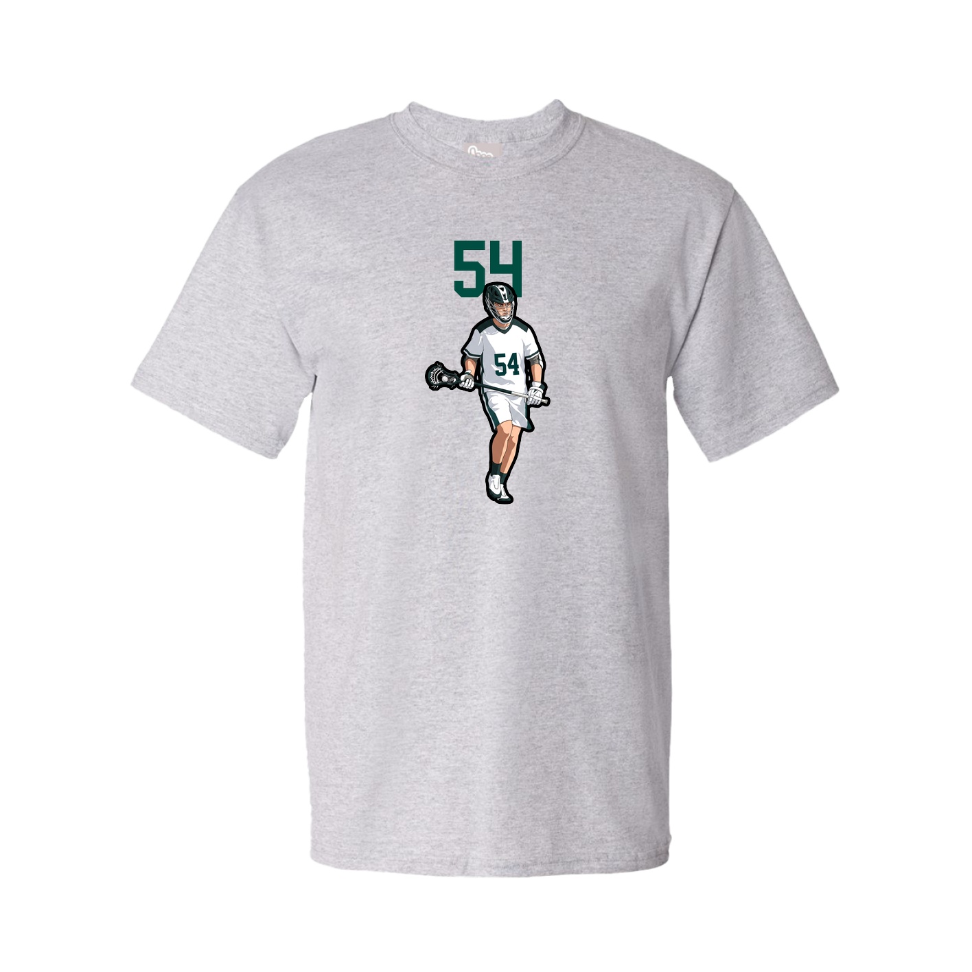 Tee — Number Top in Grey