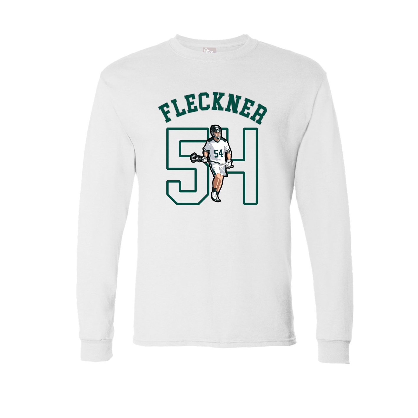 Long Sleeve Tee — Shirsey Arch in White