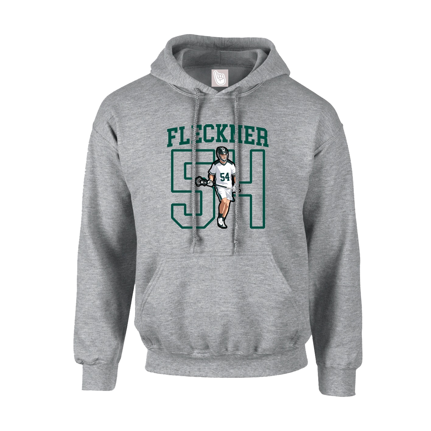 Hoodie — Shirsey in Grey