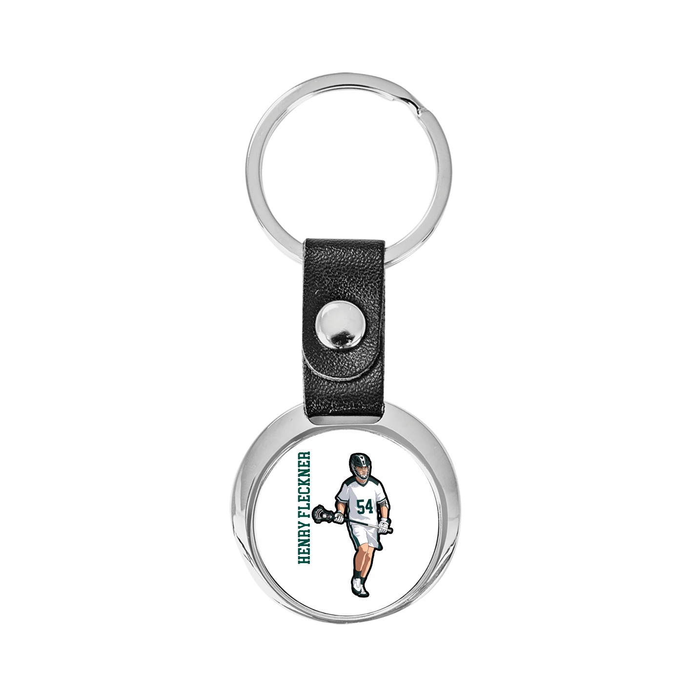 Key Chain — Name Vertical in Classic