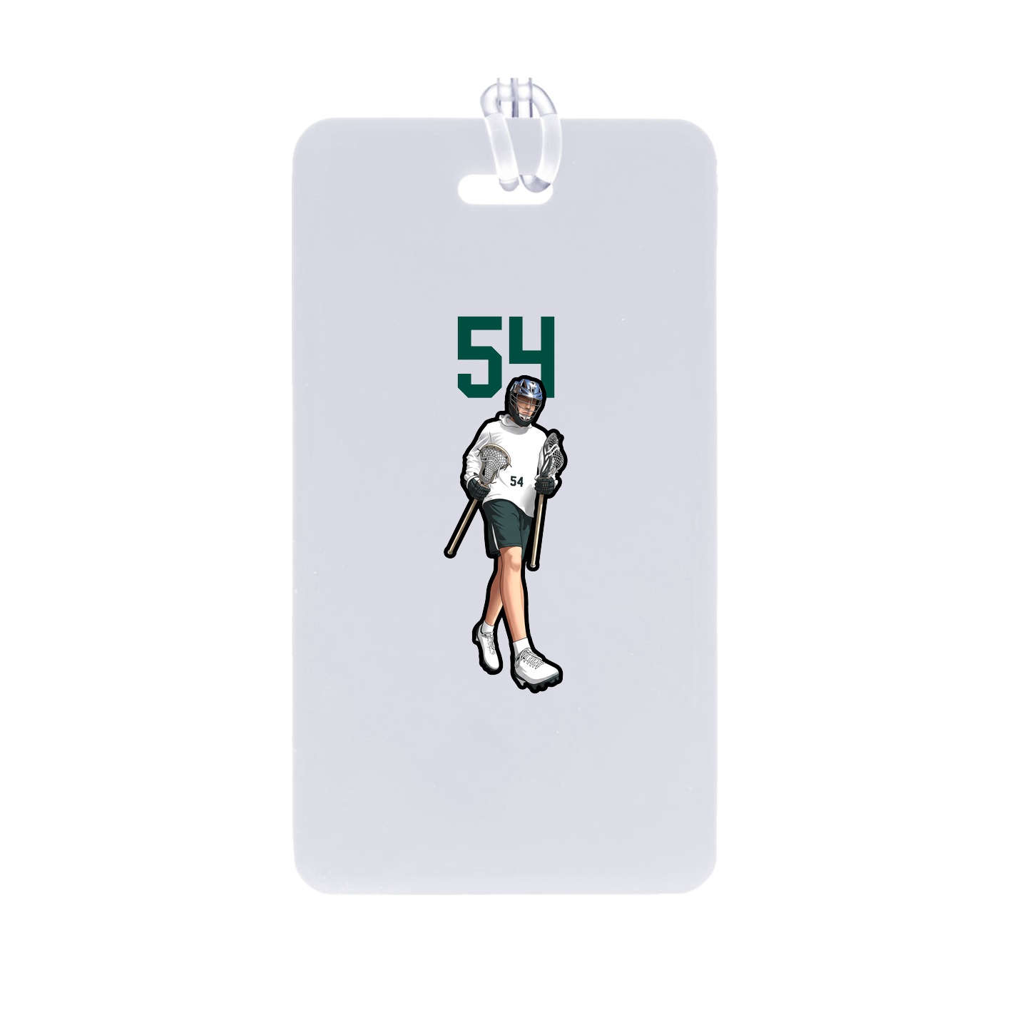Bag Tag — Number Top in Classic