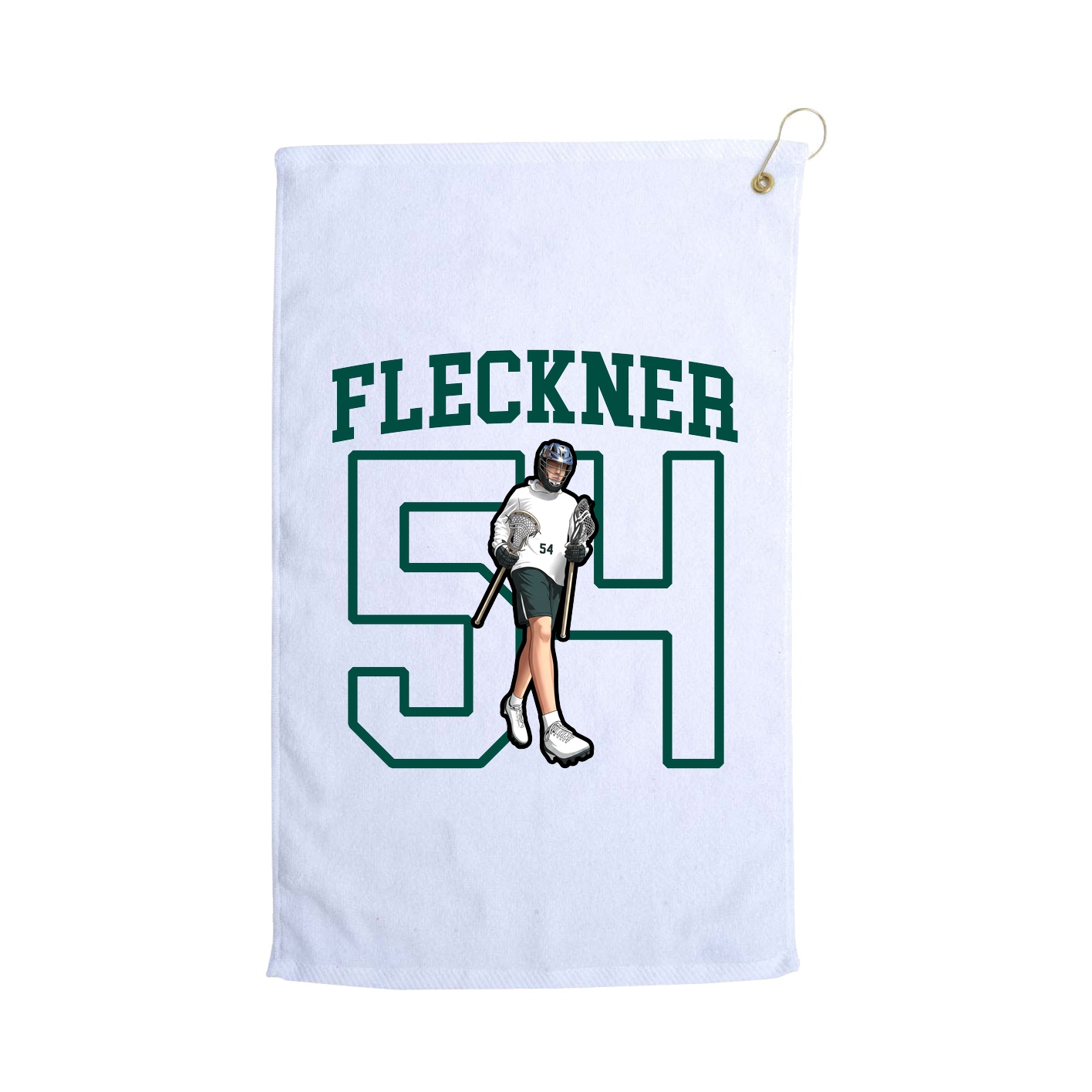 Golf Towel — Shirsey in White