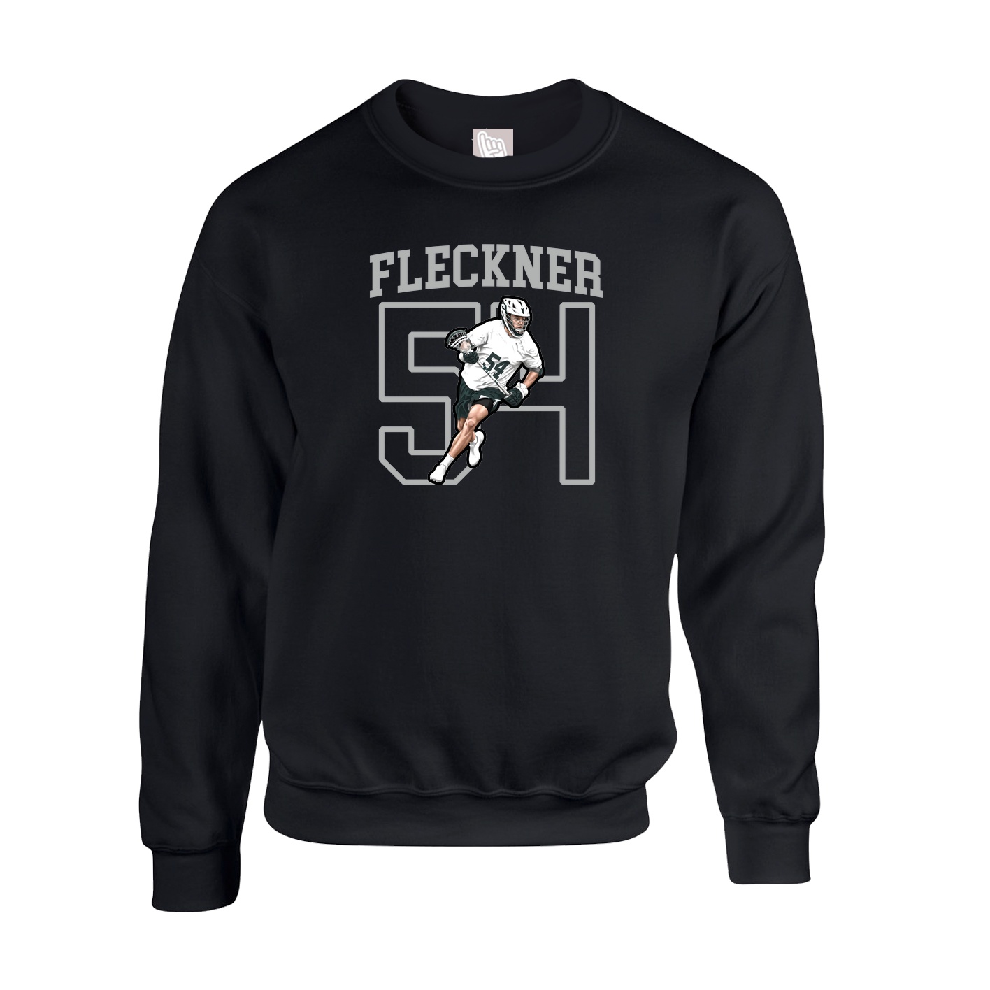 Fleece Crew — Shirsey in Black