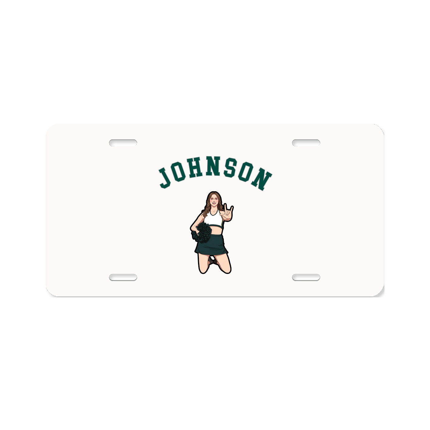 License Plate — Shirsey Arch in Classic