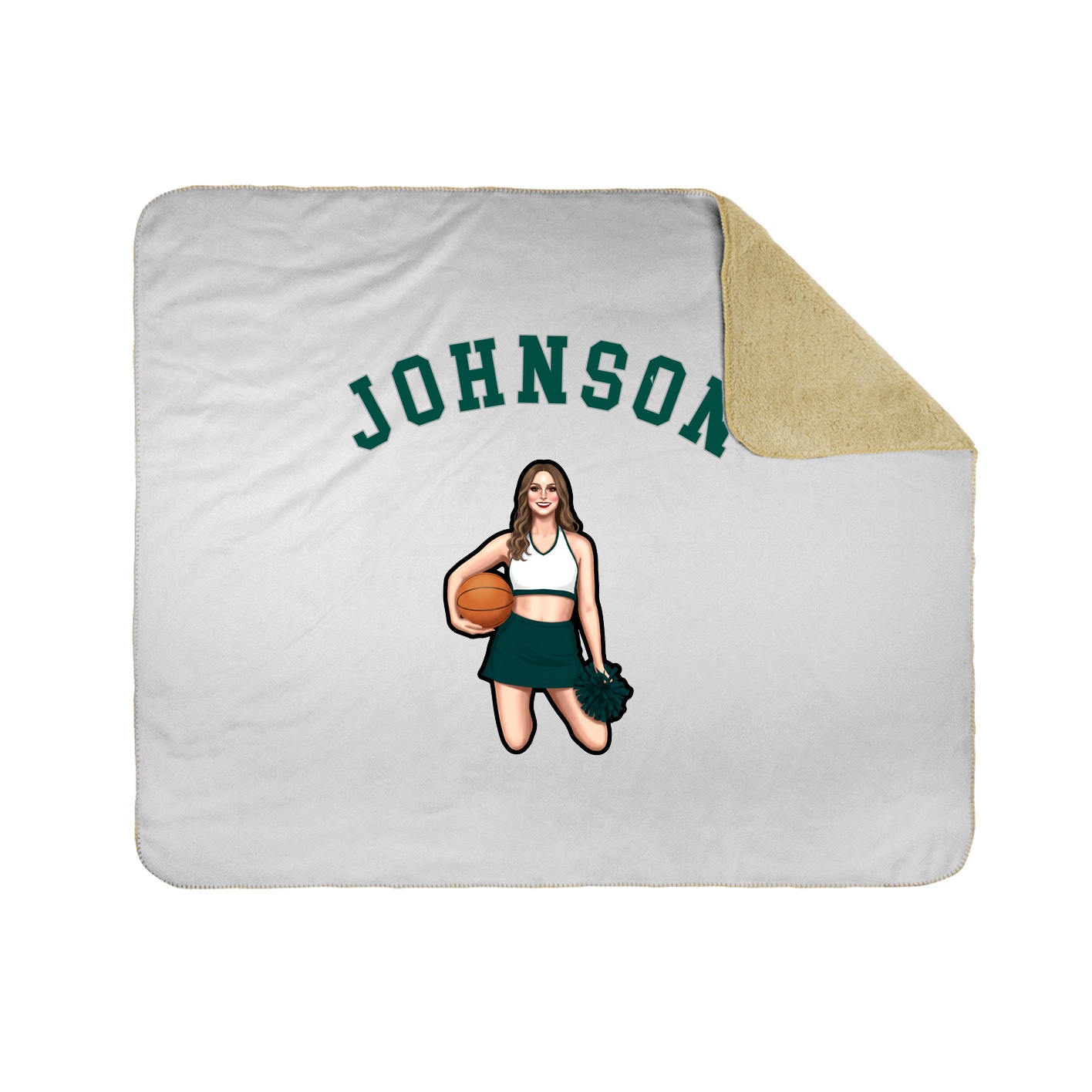 Throw Blanket — Shirsey Arch in White