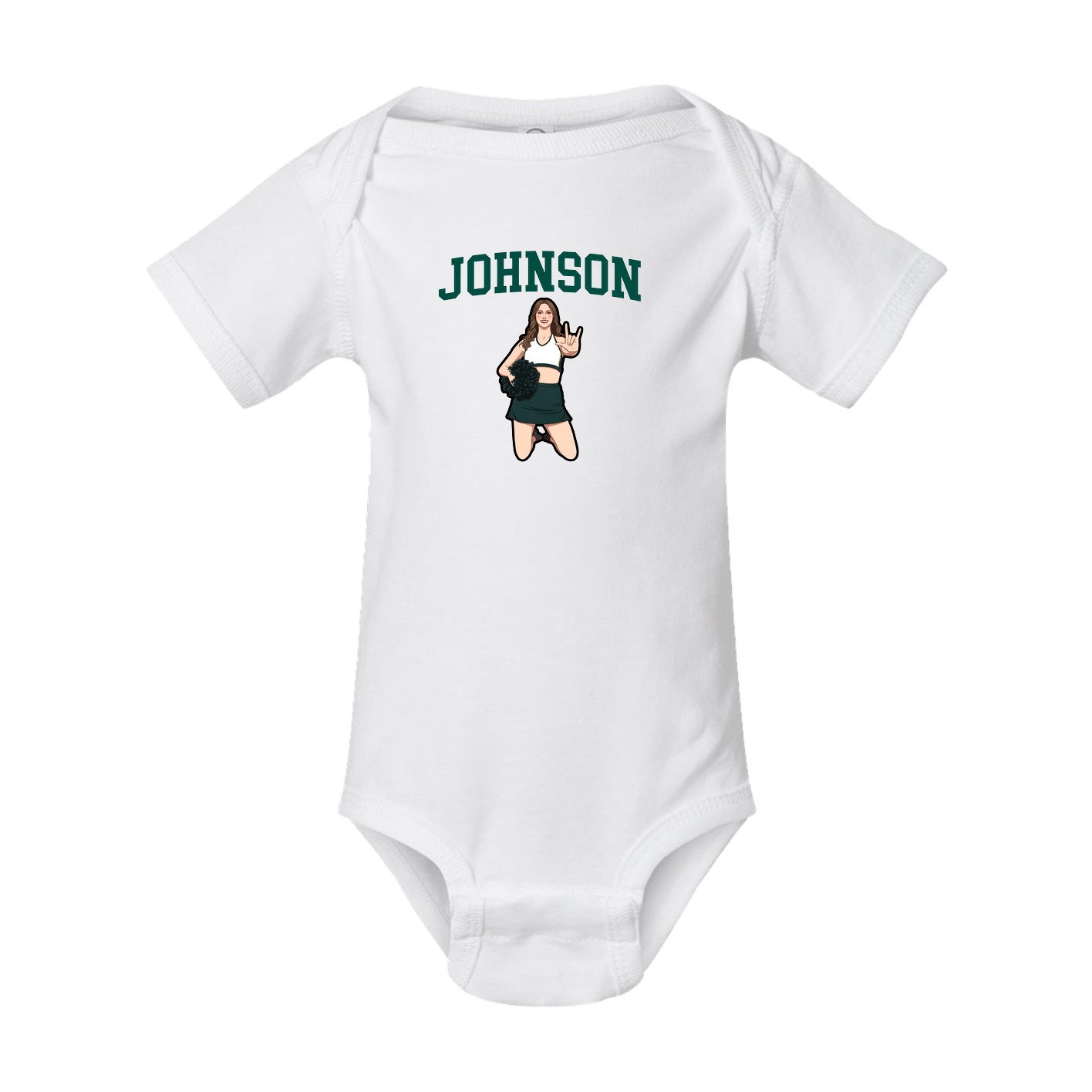 Baby Onesie — Shirsey in White