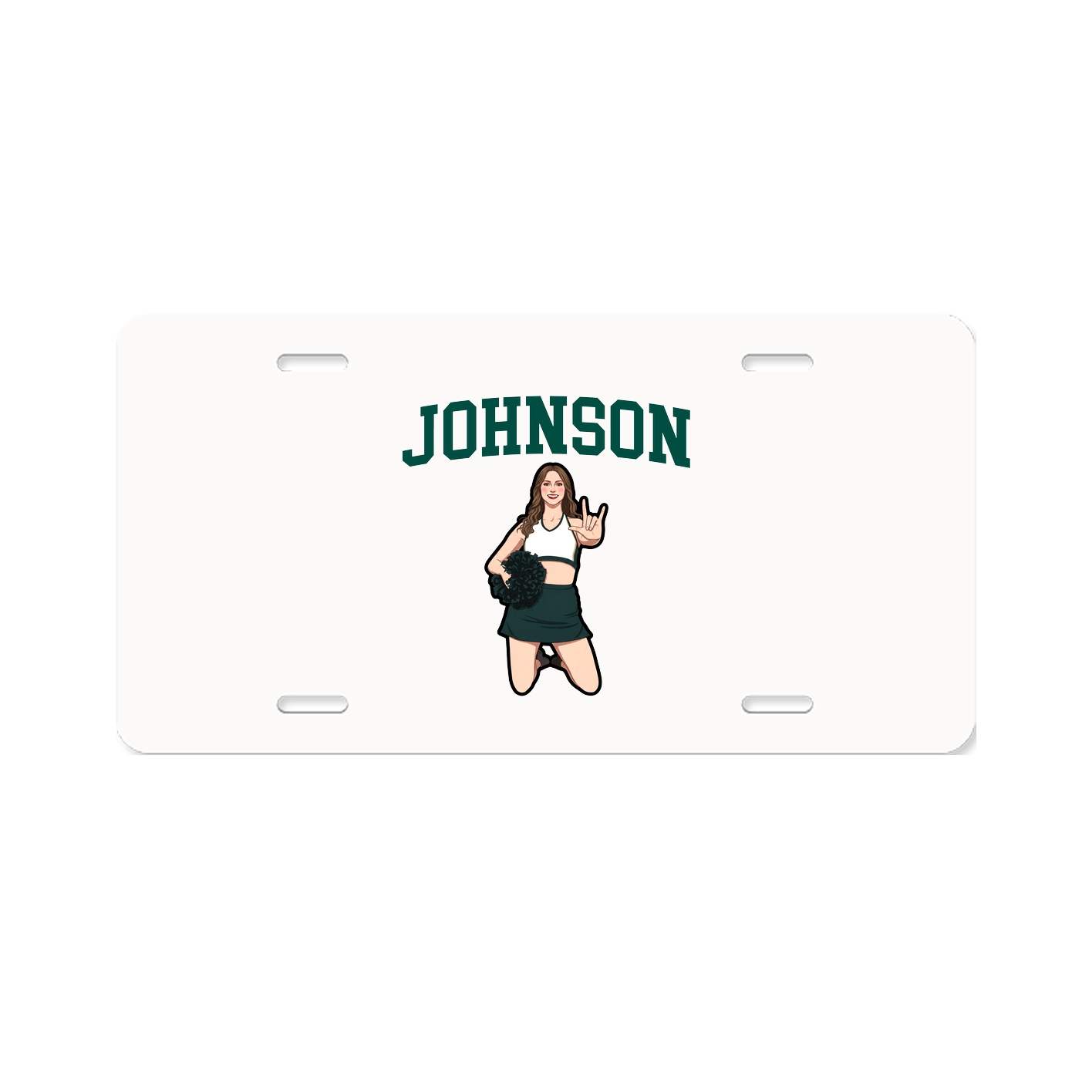 License Plate — Shirsey in Classic
