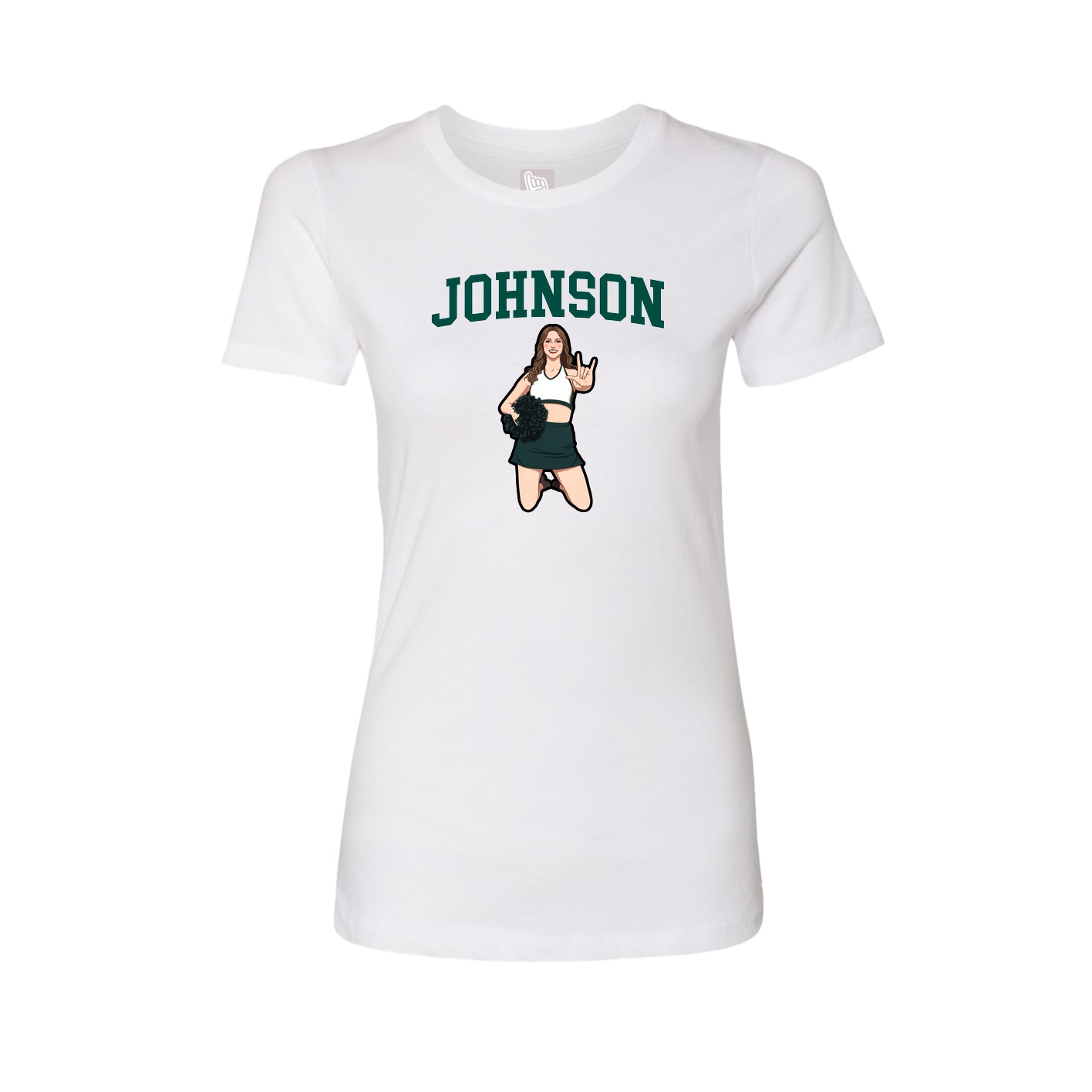 Fitted Women's Tee — Shirsey in White