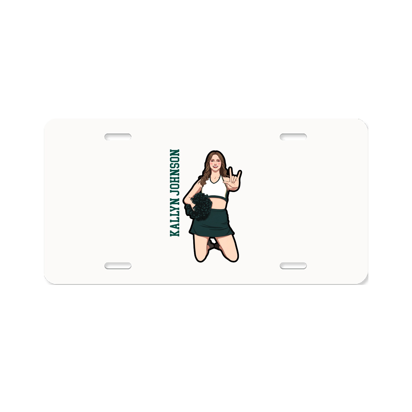 Aluminum License Plate