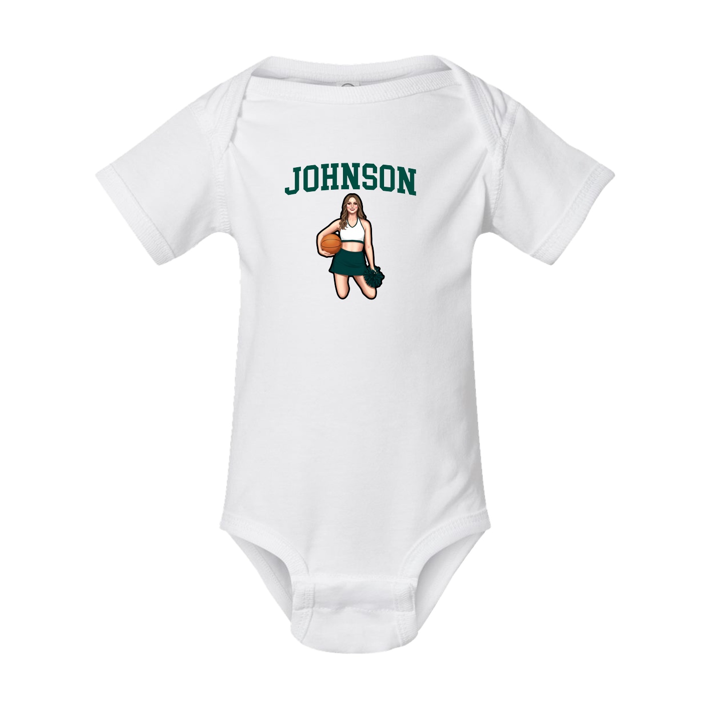 Baby Onesie — Shirsey in White