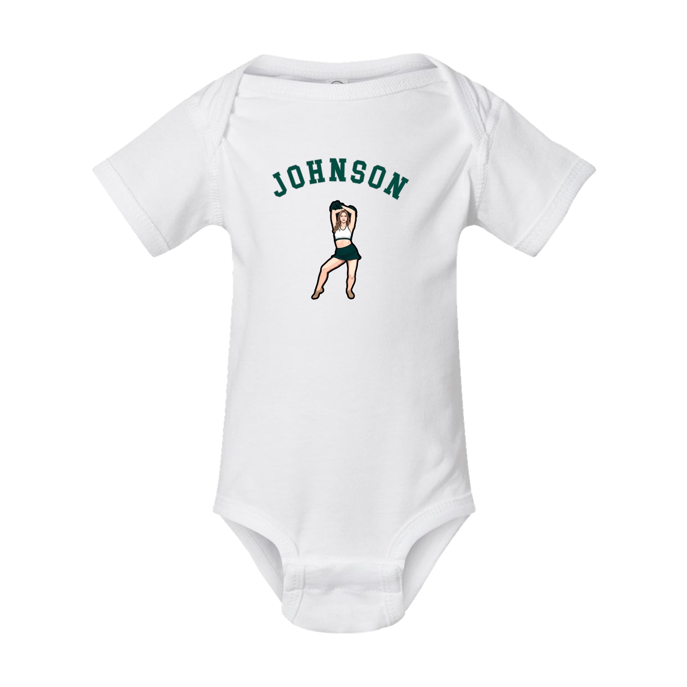 Baby Onesie — Shirsey Arch in White