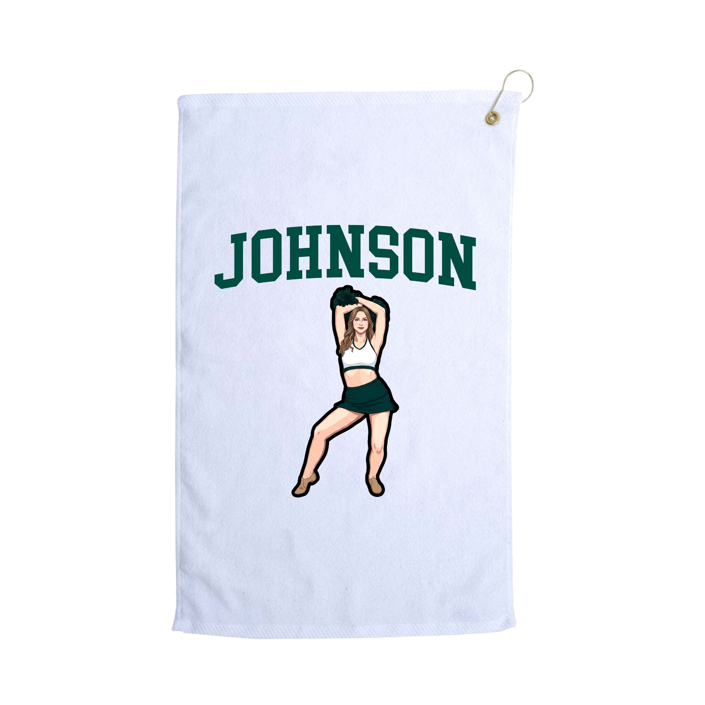 Golf Towel — Shirsey in White