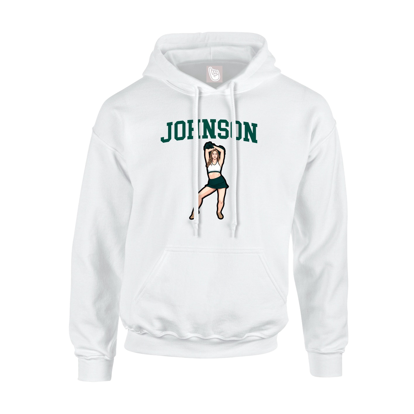Youth Hoodie — Shirsey in White