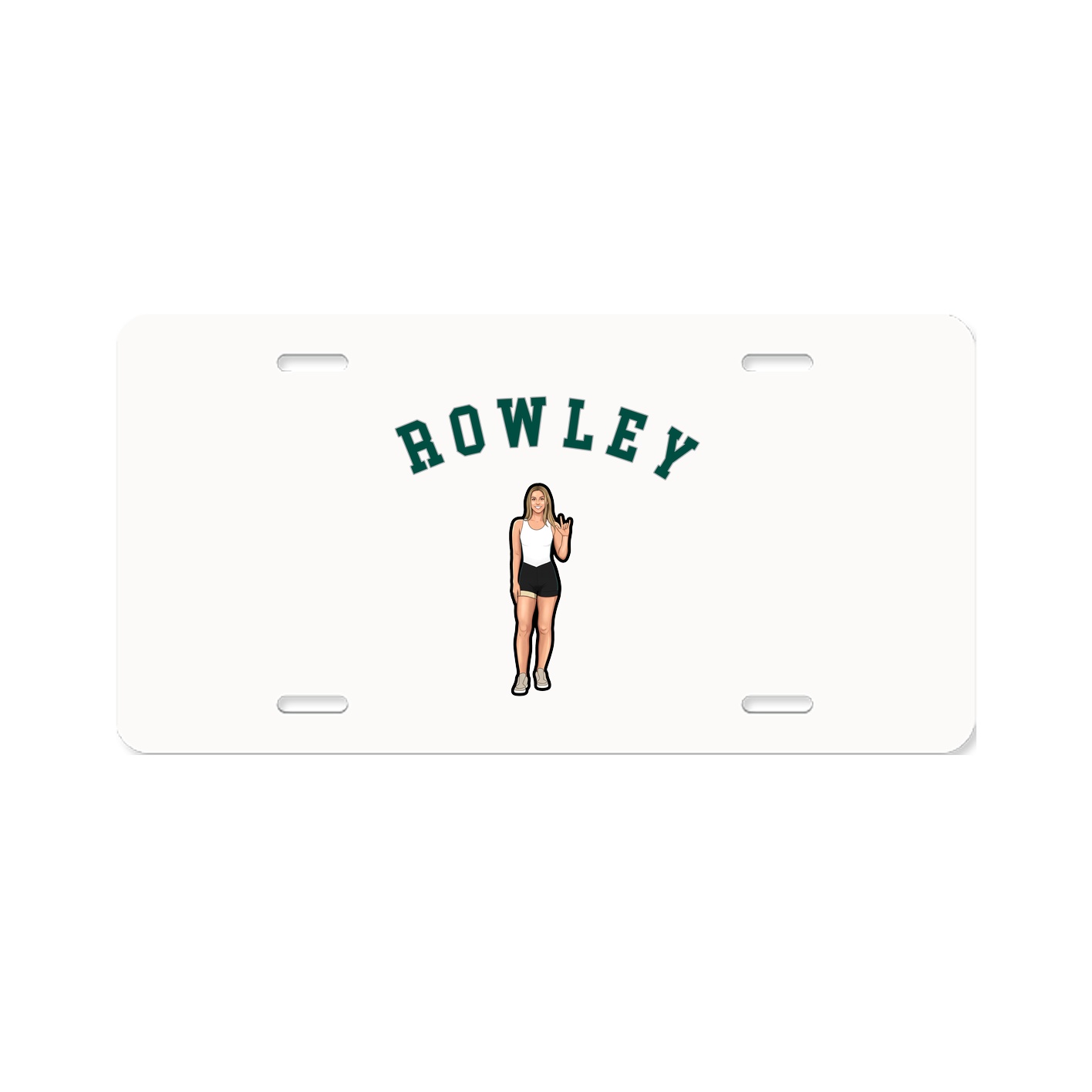 License Plate — Shirsey Arch in Classic