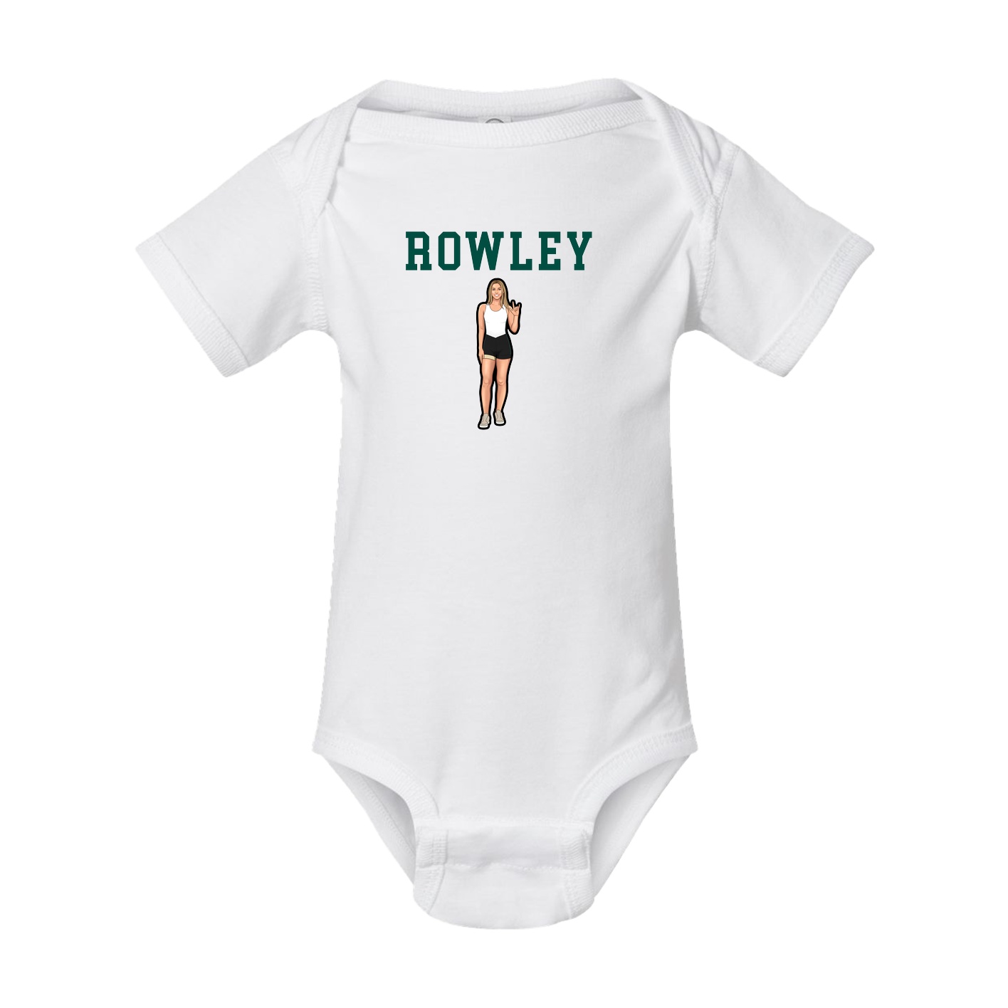 Baby Onesie — Shirsey in White