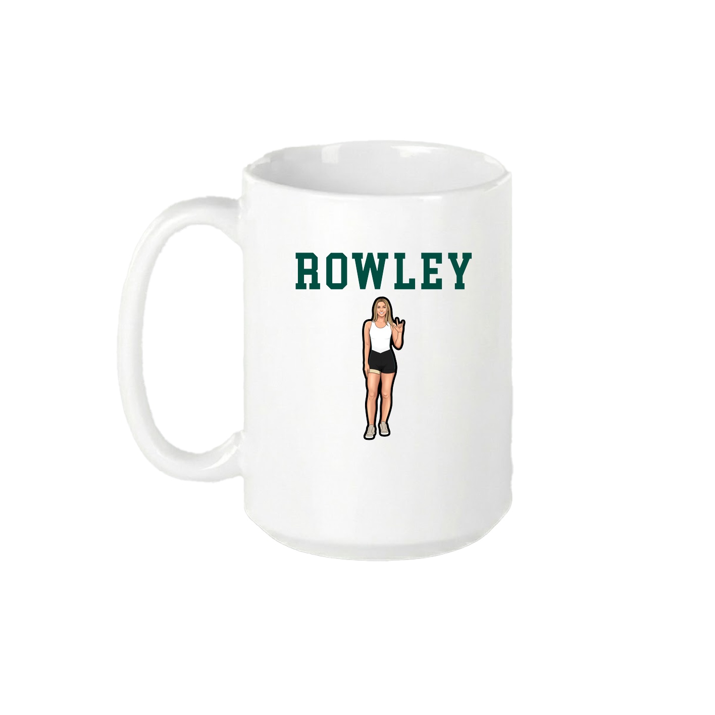 15oz Coffee Mug — Shirsey in White