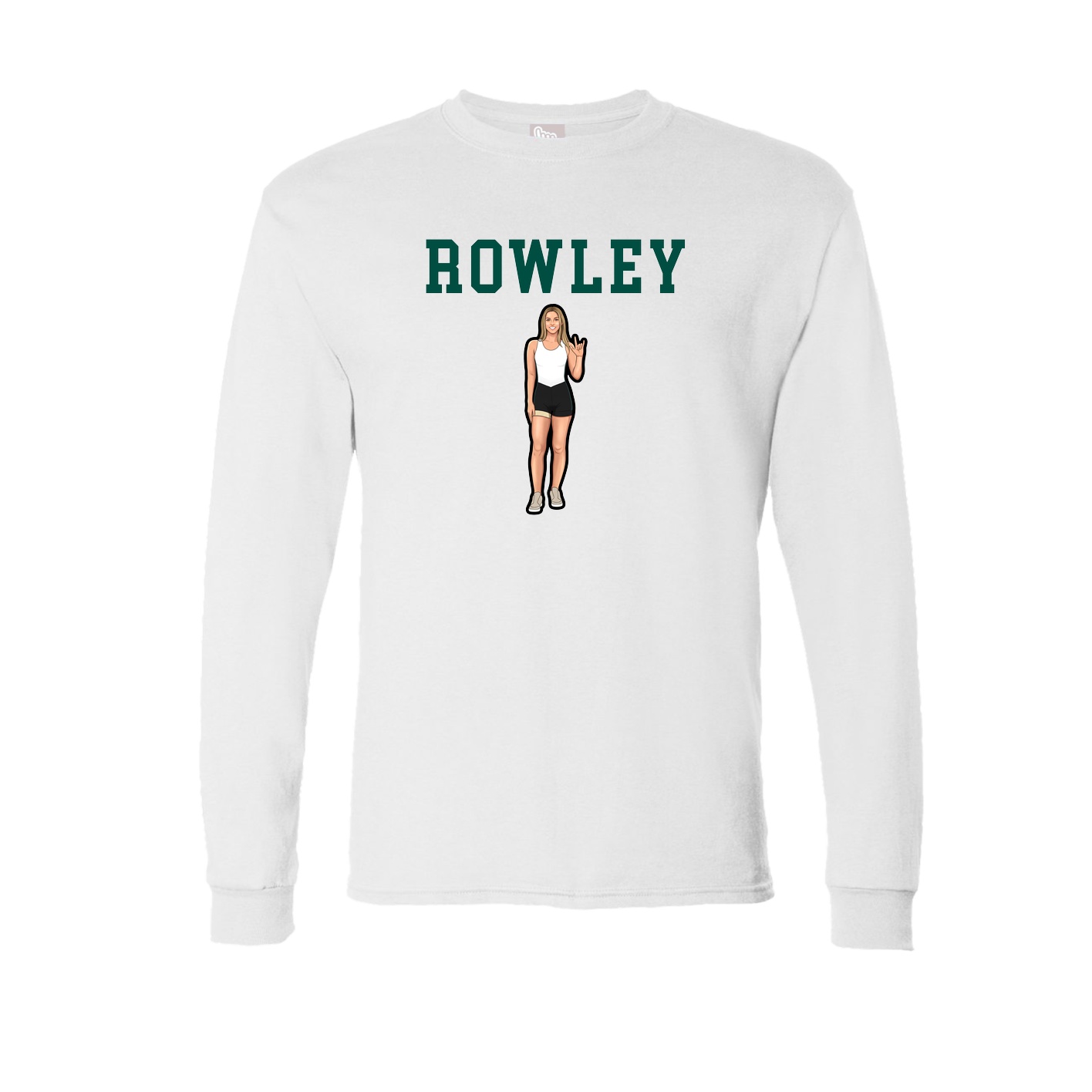 Long Sleeve Tee — Shirsey in White