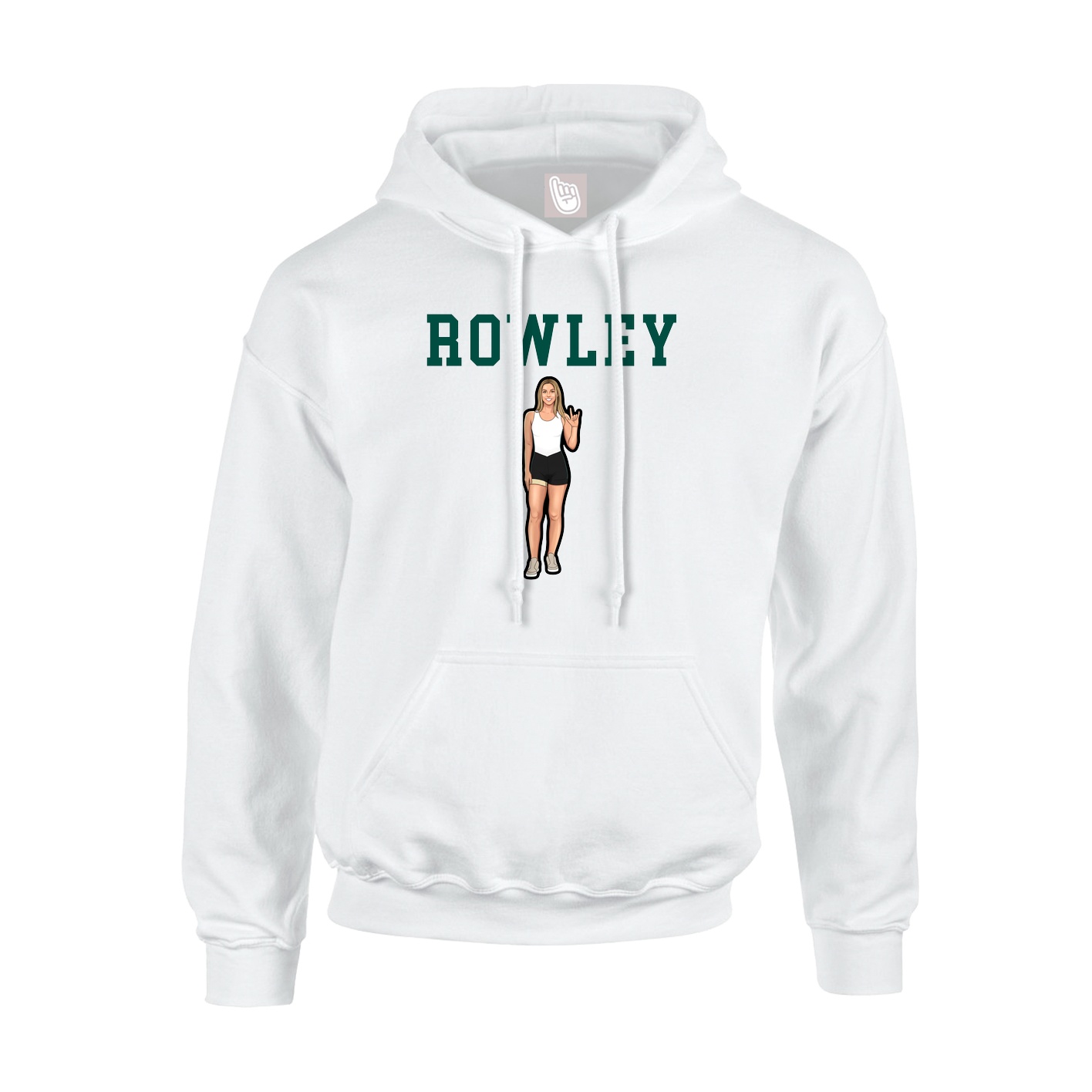 Youth Hoodie — Shirsey in White