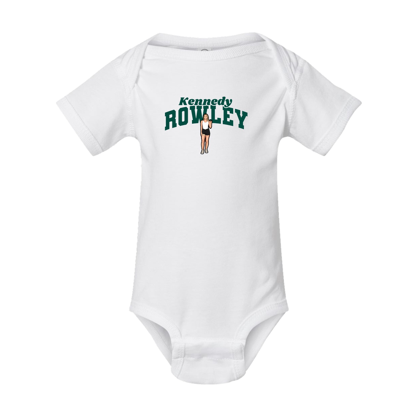 Baby Onesie — Signature Arch in White