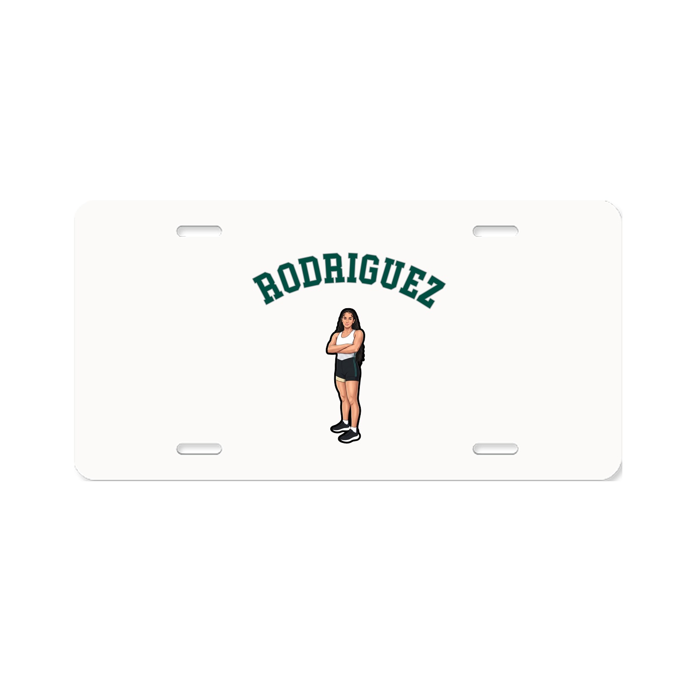 License Plate — Shirsey Arch in Classic