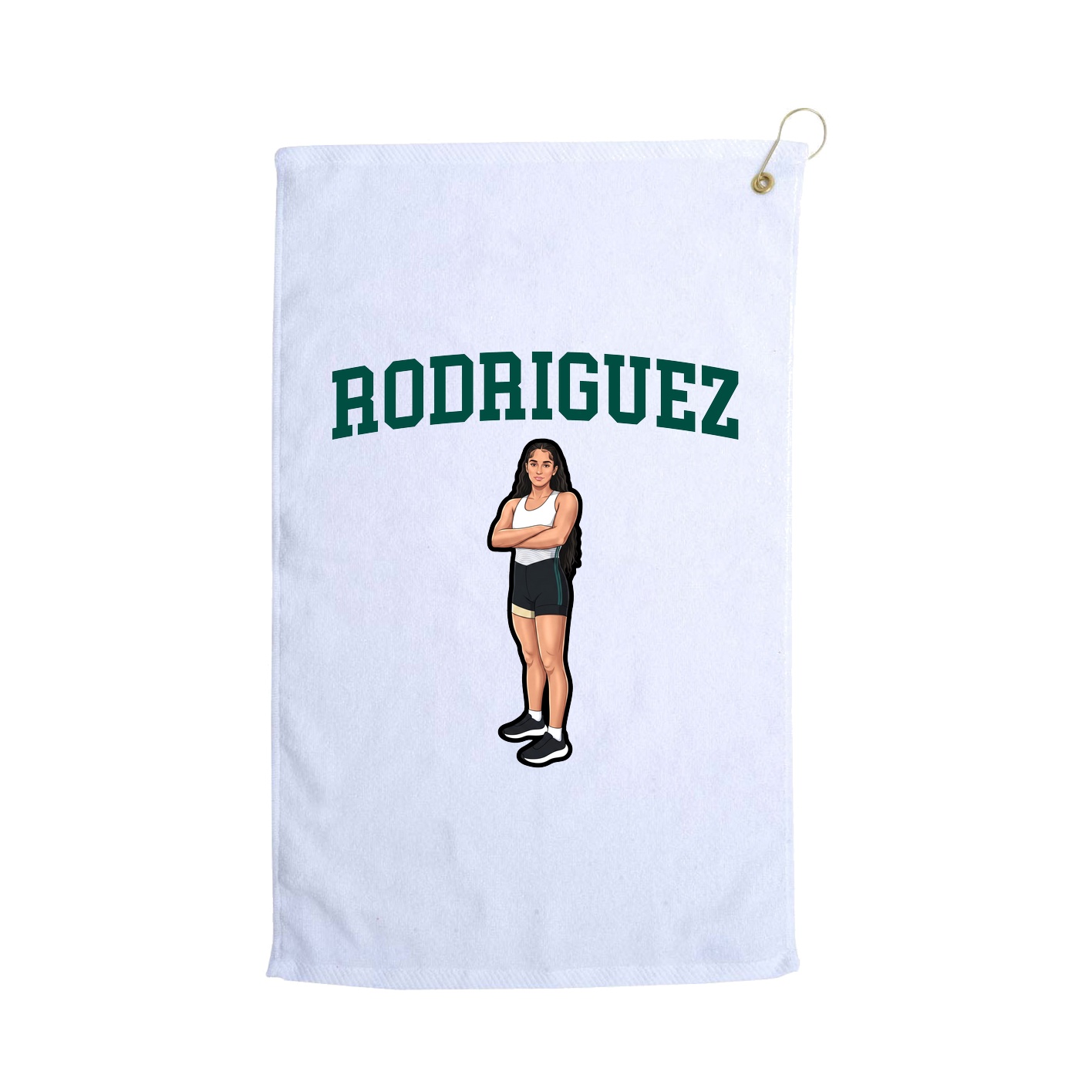 Golf Towel — Shirsey in White