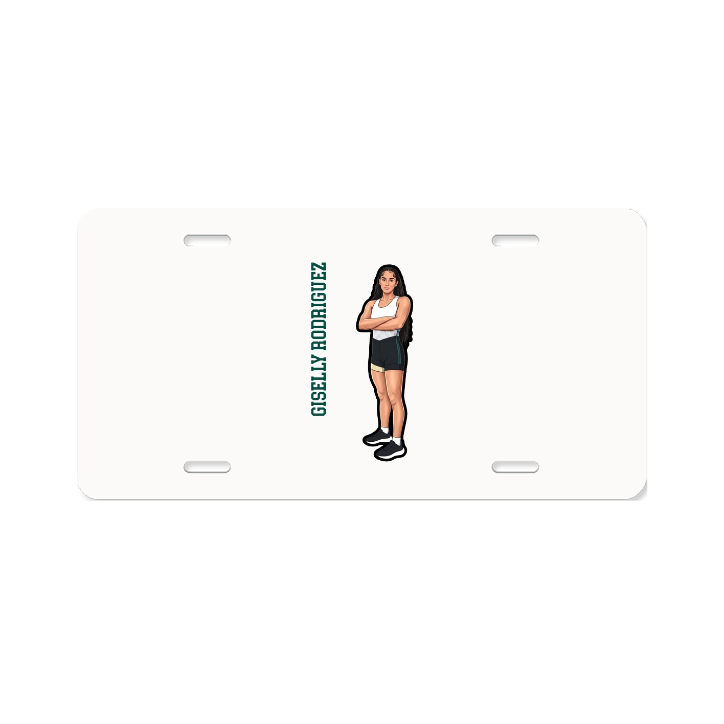 Aluminum License Plate