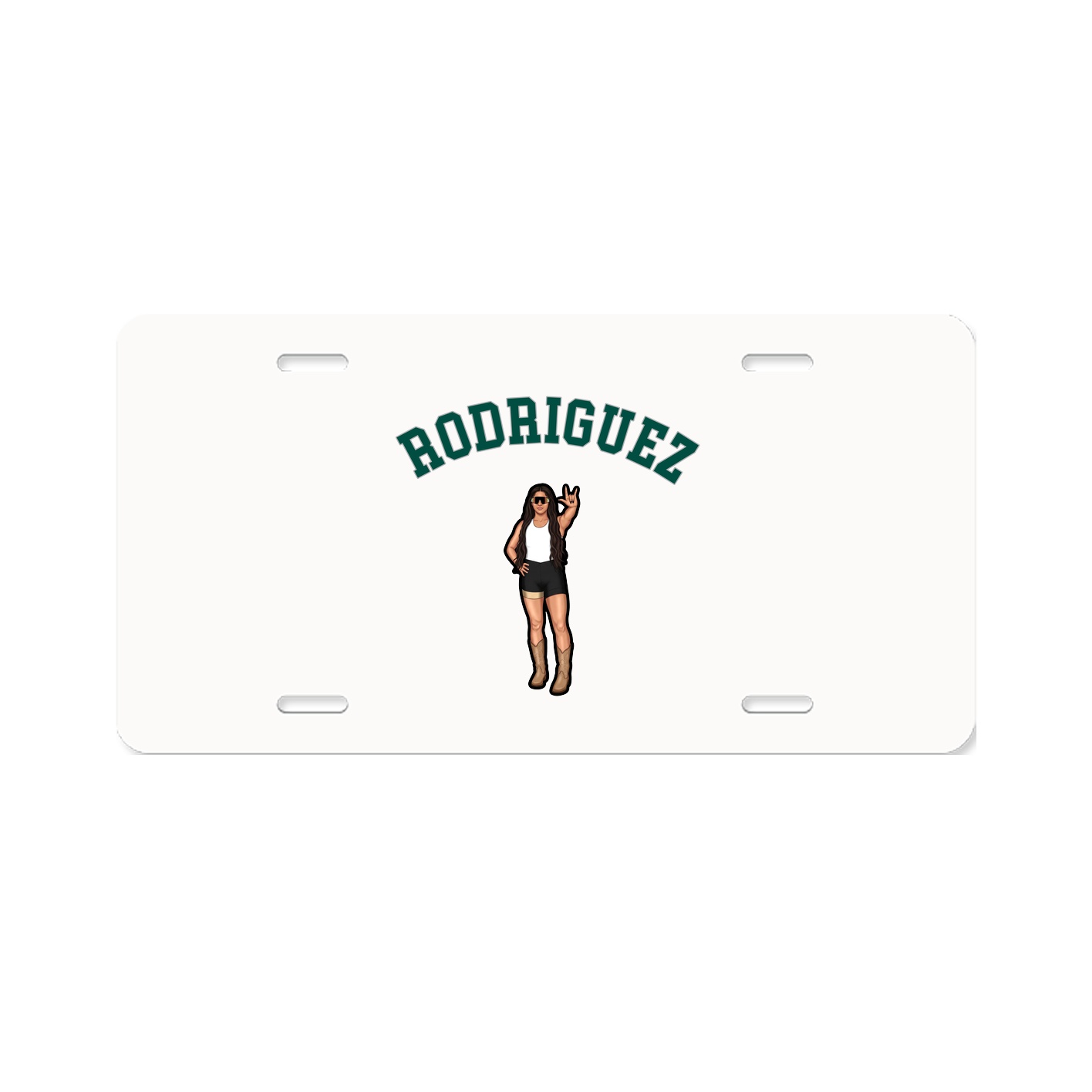 License Plate — Shirsey Arch in Classic
