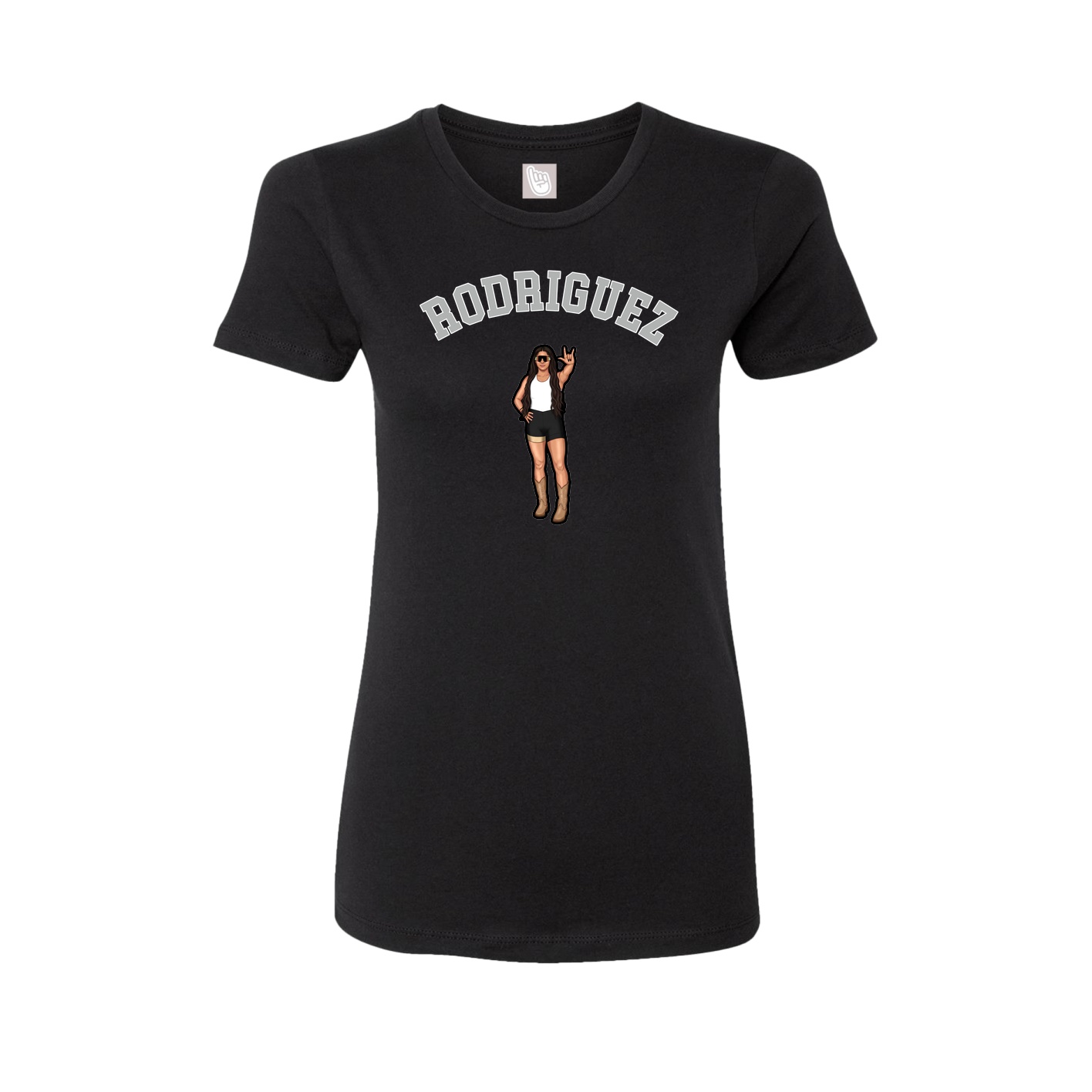 Womens Tee — Shirsey Arch in Black