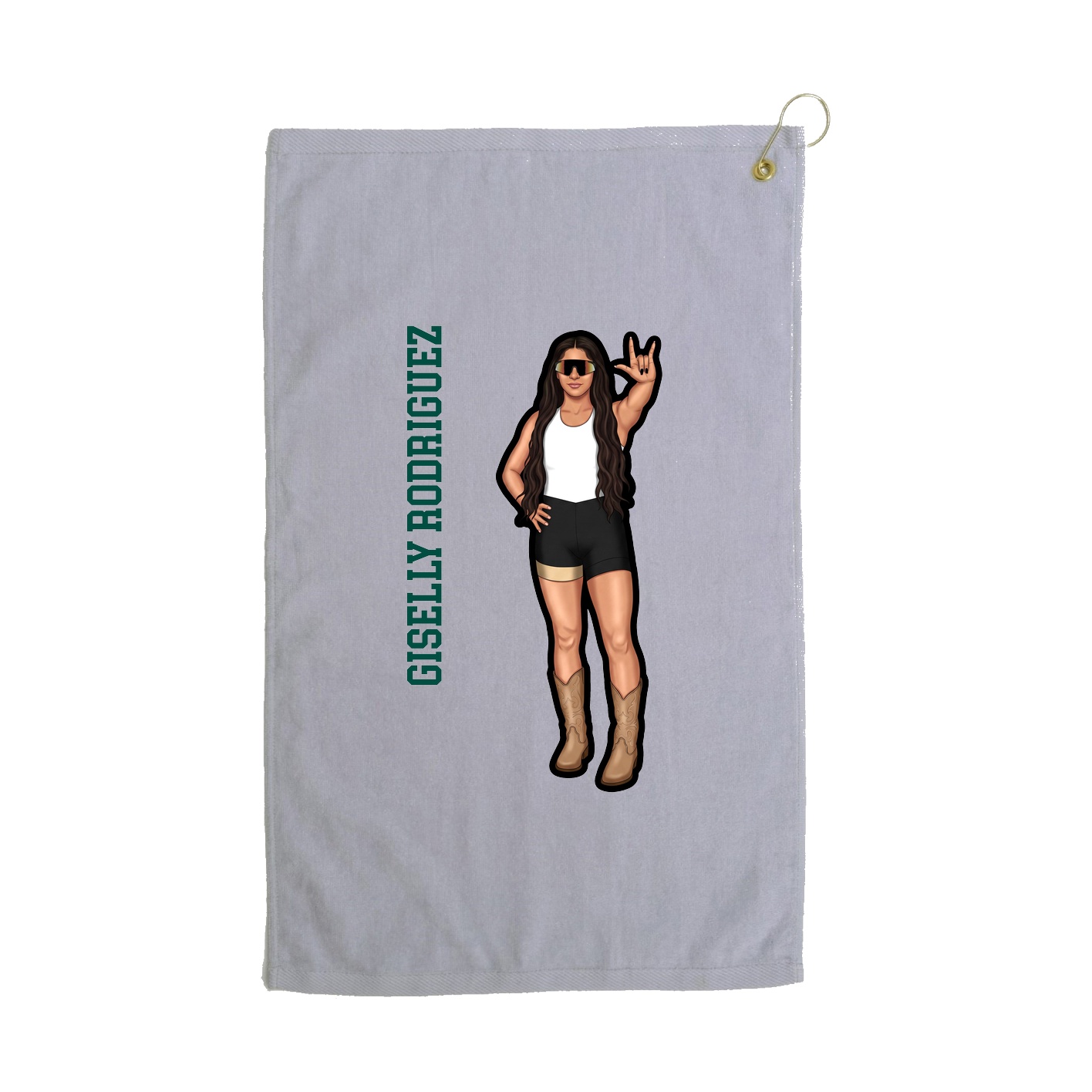 Terry Velour Golf Towel